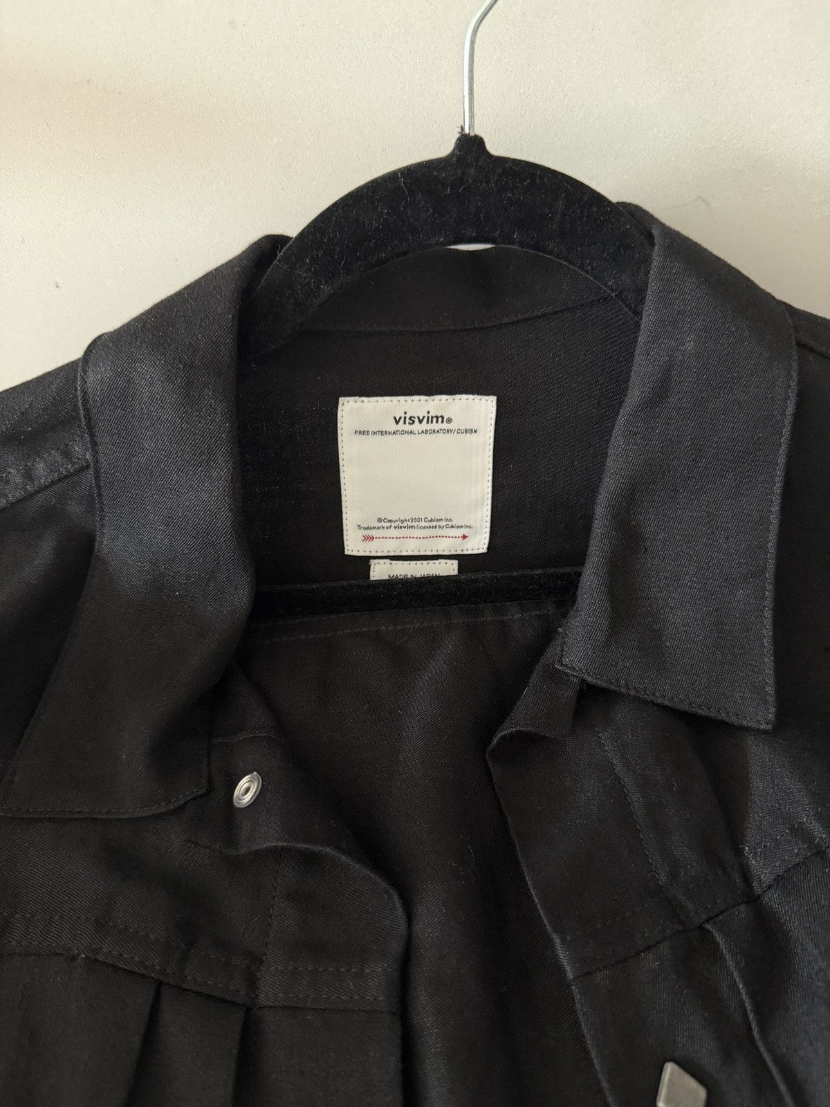 Visvim Visvim western black over shirt Size US S / EU 44-46 / 1 - 3 Thumbnail