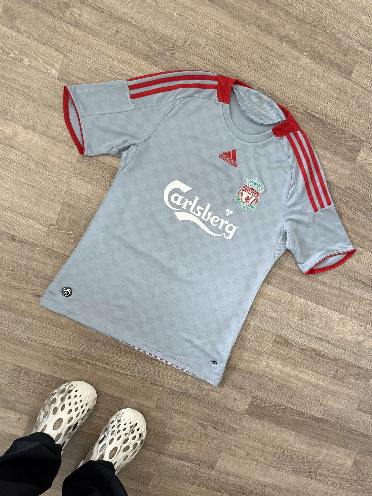 Adidas Vintage Y2k Adidas Liverpool 2008 Football Soccer Jersey Size US M / EU 48-50 / 2 - 4 Thumbnail