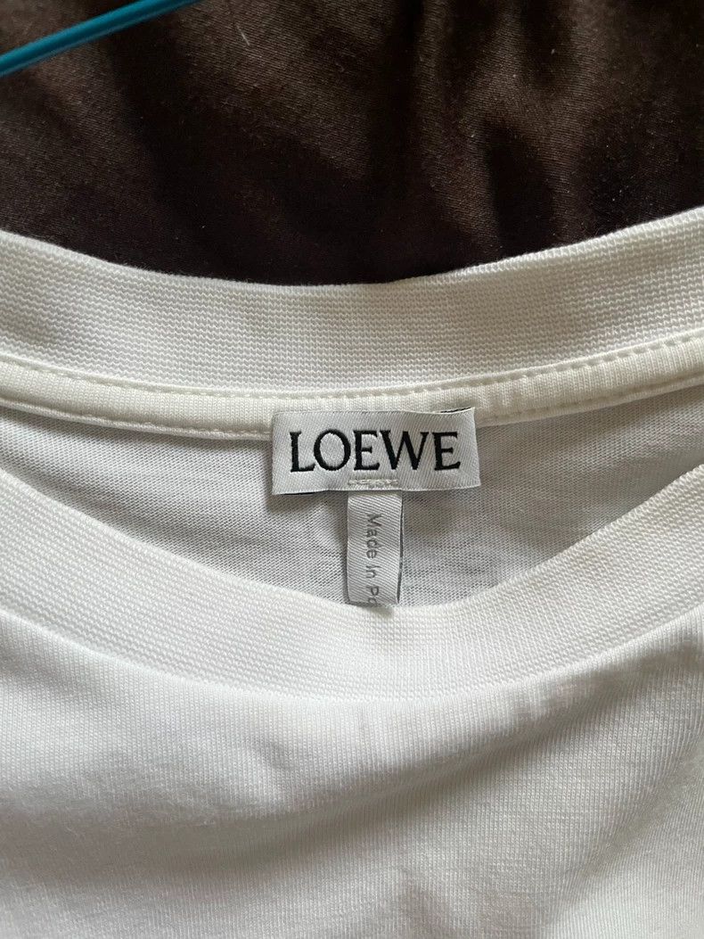 Loewe LOEWE White short sleeves Size S / US 4 / IT 40 - 3 Thumbnail