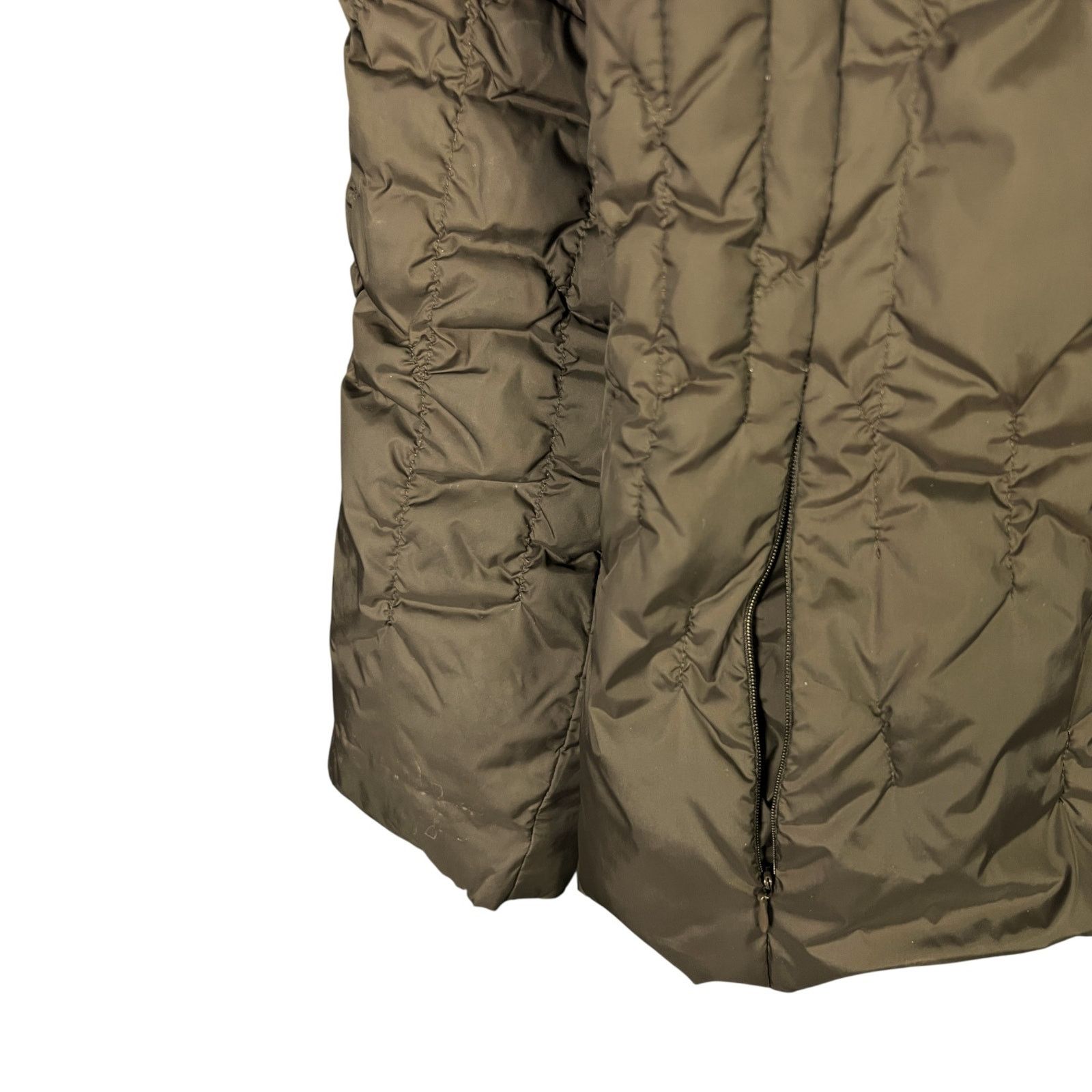 Nine West Nine West Women's Medium Brown Stand Collar Down Puffer Coat Size M / US 6-8 / IT 42-44 - 3 Thumbnail