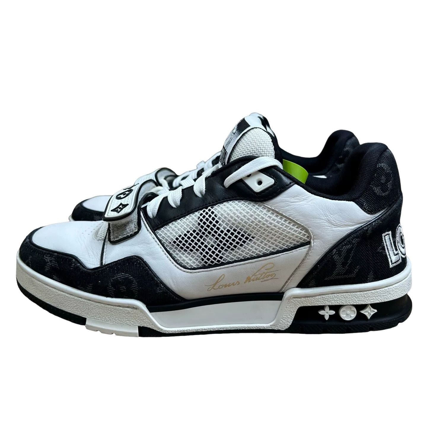 Louis Vuitton Louis Vuitton Monogram Denim Trainer Sneakers 41 Size US 8 / EU 41 - 1 Thumbnail