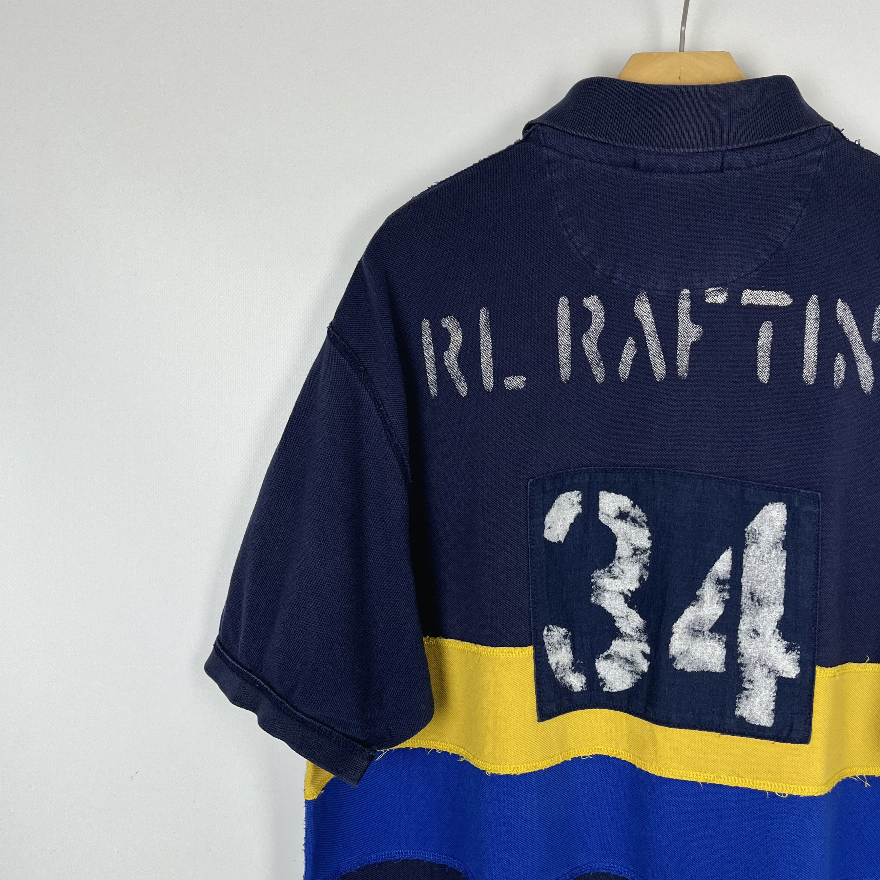 Polo Ralph Lauren Vintage Polo Ralph Lauren Rafting Big Logo Polo Shirt 90’s Size US XXL / EU 58 / 5 - 5 Thumbnail