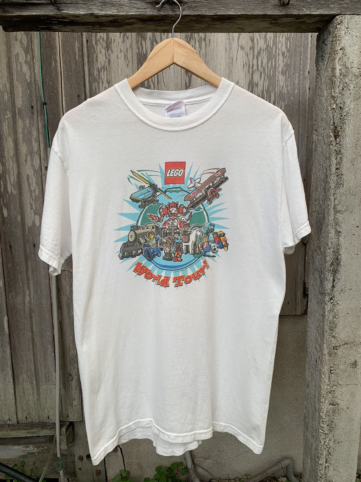 Band Tees × LEGO × Vintage Vintage Lego World Tour T shirts Size US M / EU 48-50 / 2 - 1 Thumbnail