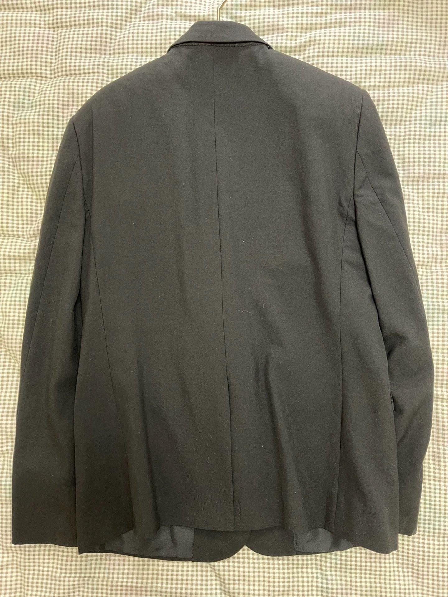 Saint Laurent Paris SLP Slim Black Smoking Jacket Men's 52 Size US L / EU 52-54 / 3 - 2 Thumbnail