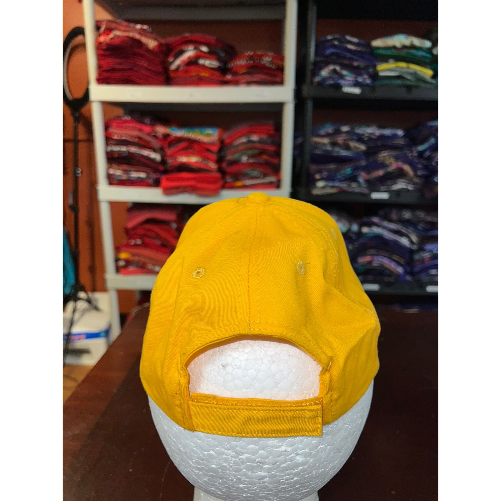 Vintage Vintage Pepsi Hat Yellow Black Soda Promo Cap Headwear Size ONE SIZE - 5 Thumbnail