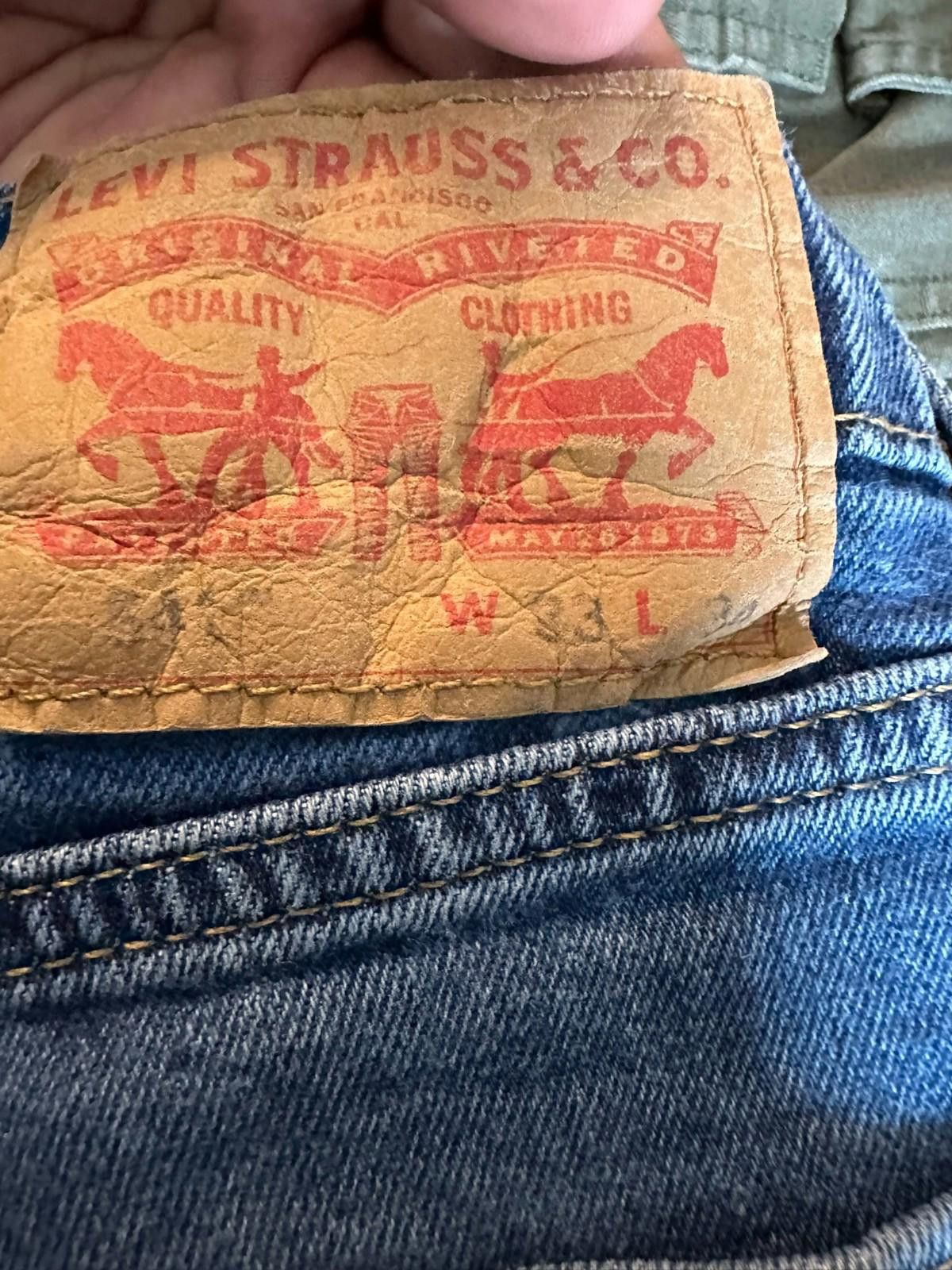 Levi's Levi’s 541 Athletic Taper | 33x34 Long Fit, Classic Fade Size US 33 - 9 Thumbnail