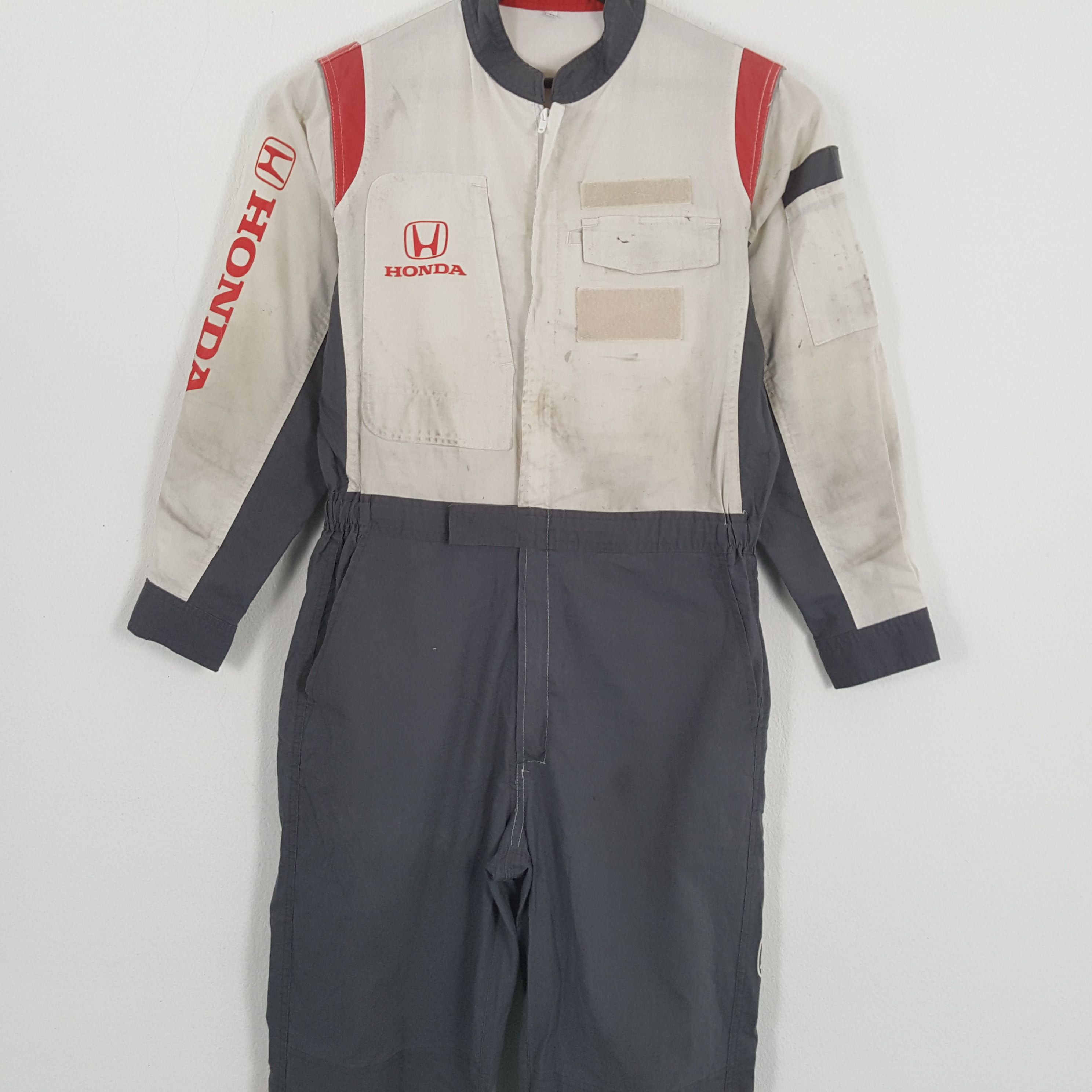 Honda × Vintage HONDA Japanese Motorsports Workwear Coverall Jacket Size US M / EU 48-50 / 2 - 5 Thumbnail