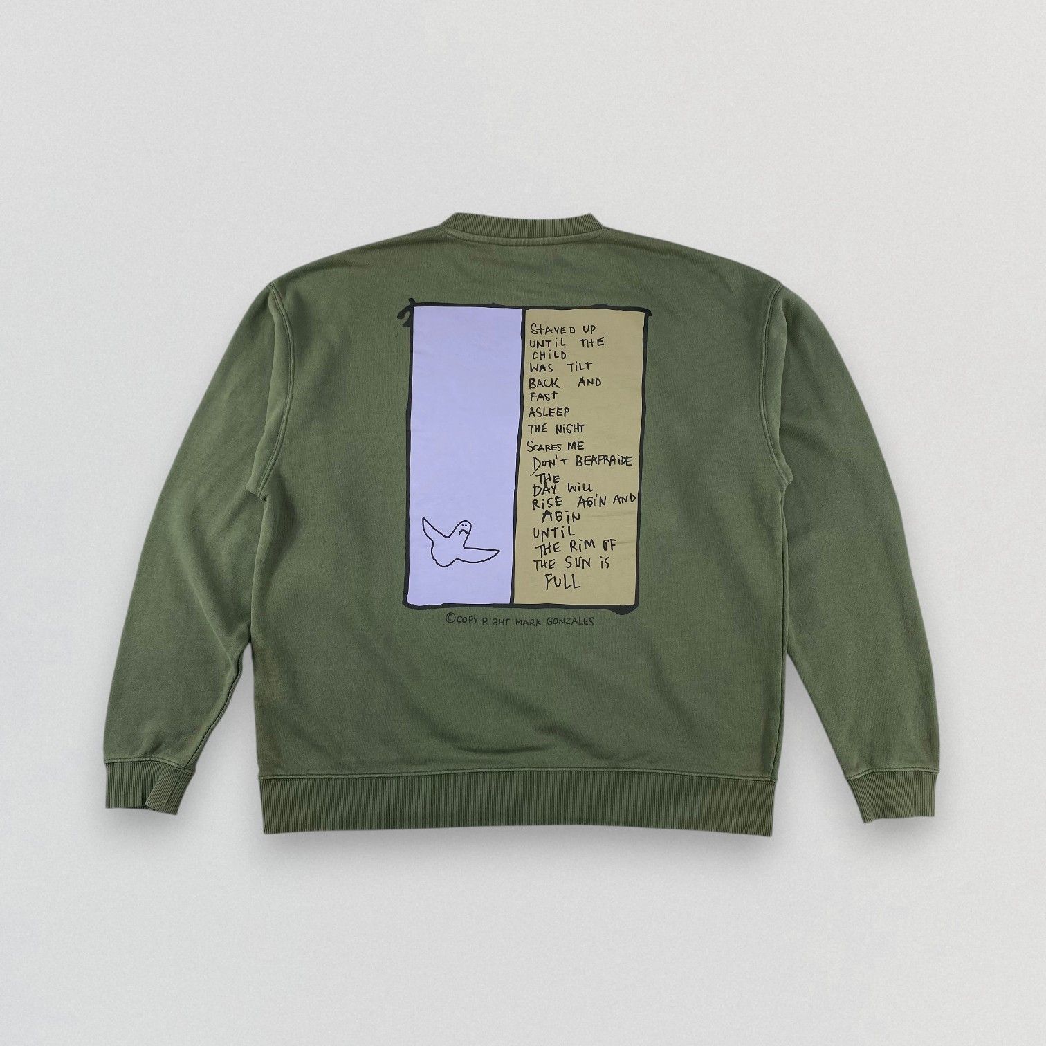 Vintage Mark Gonzales Skateboard Sweartshirt F365 Size US M / EU 48-50 / 2 - 2 Thumbnail
