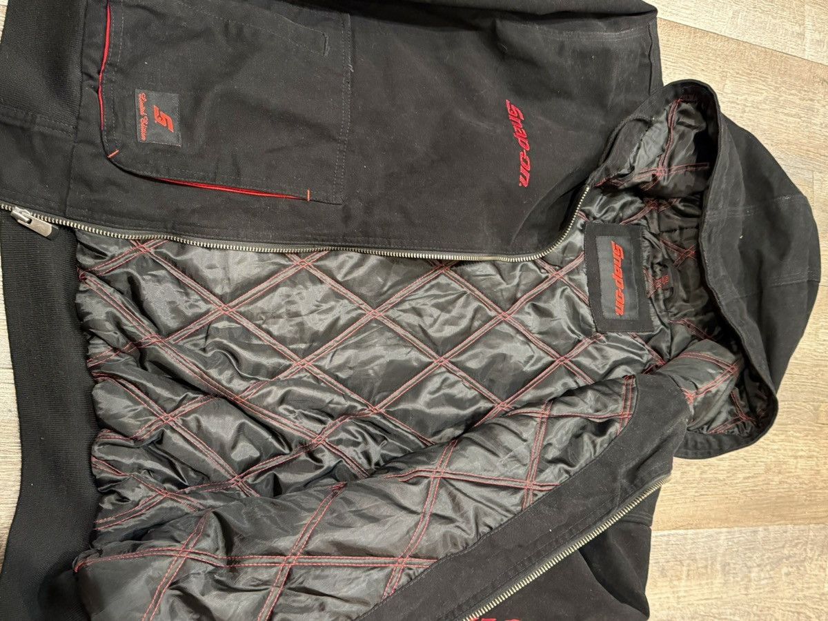 Other Snap-on Tools Limited Edition Hooded Quilted Canvas Jacket Size US XL / EU 56 / 4 - 2 Thumbnail