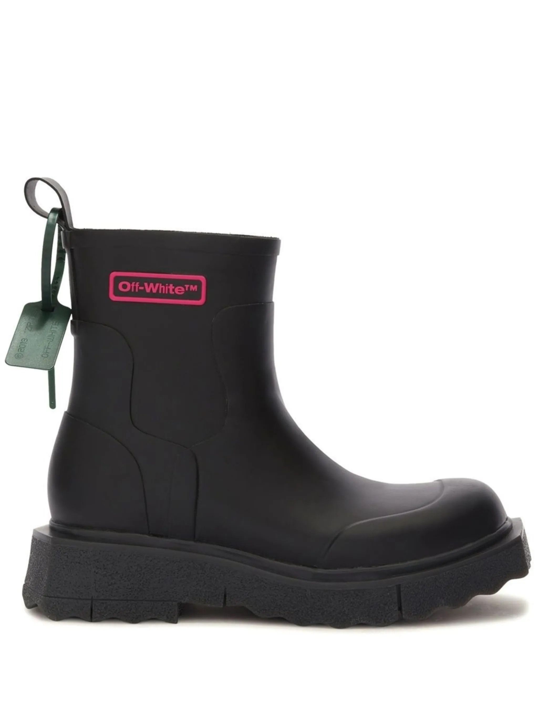 Off-White Off White Exploration Motor Ankle Boots in Black | Grailed