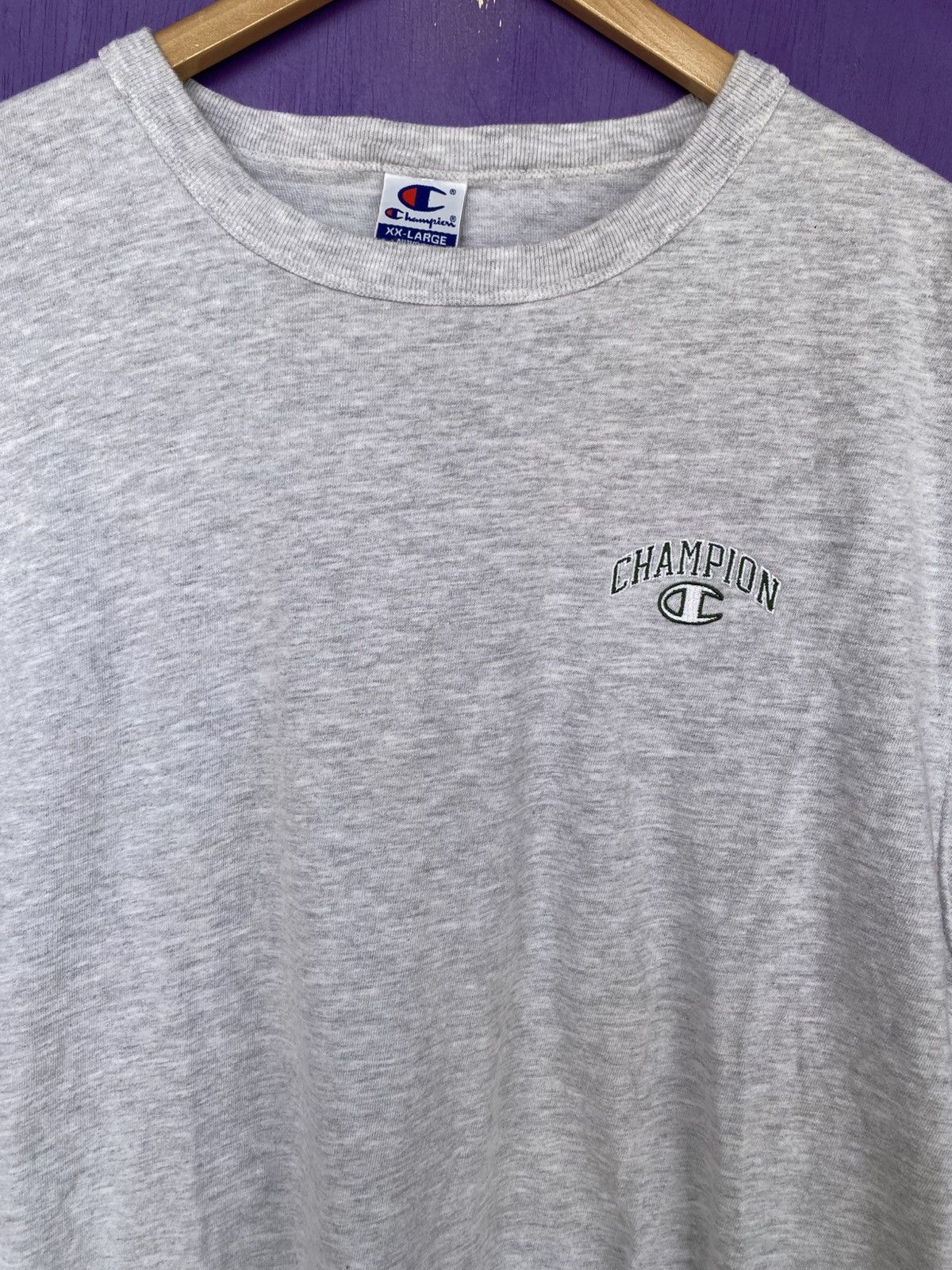 Champion Vintage 90s Champion chest logo tank top Size US XXL / EU 58 / 5 - 3 Thumbnail