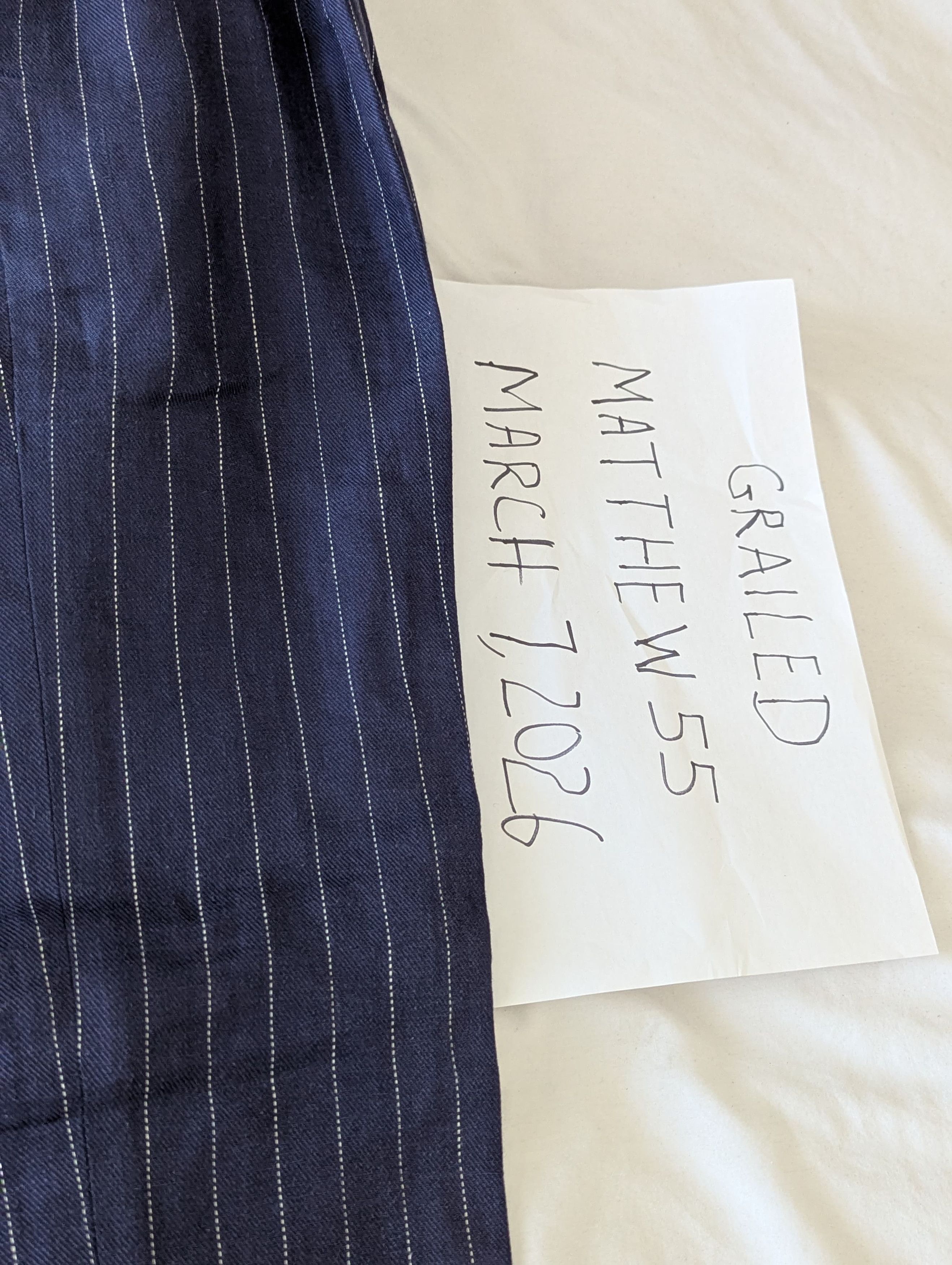 Polo Ralph Lauren Vintage ITALIAN Linen Pants Size US 34 / EU 50 - 5 Thumbnail
