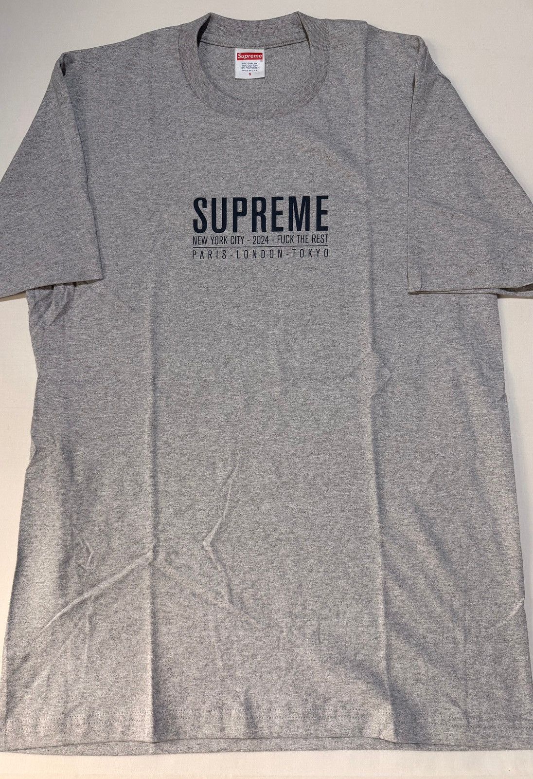 Supreme Supreme Maradona Tee SS24 Grey | Grailed