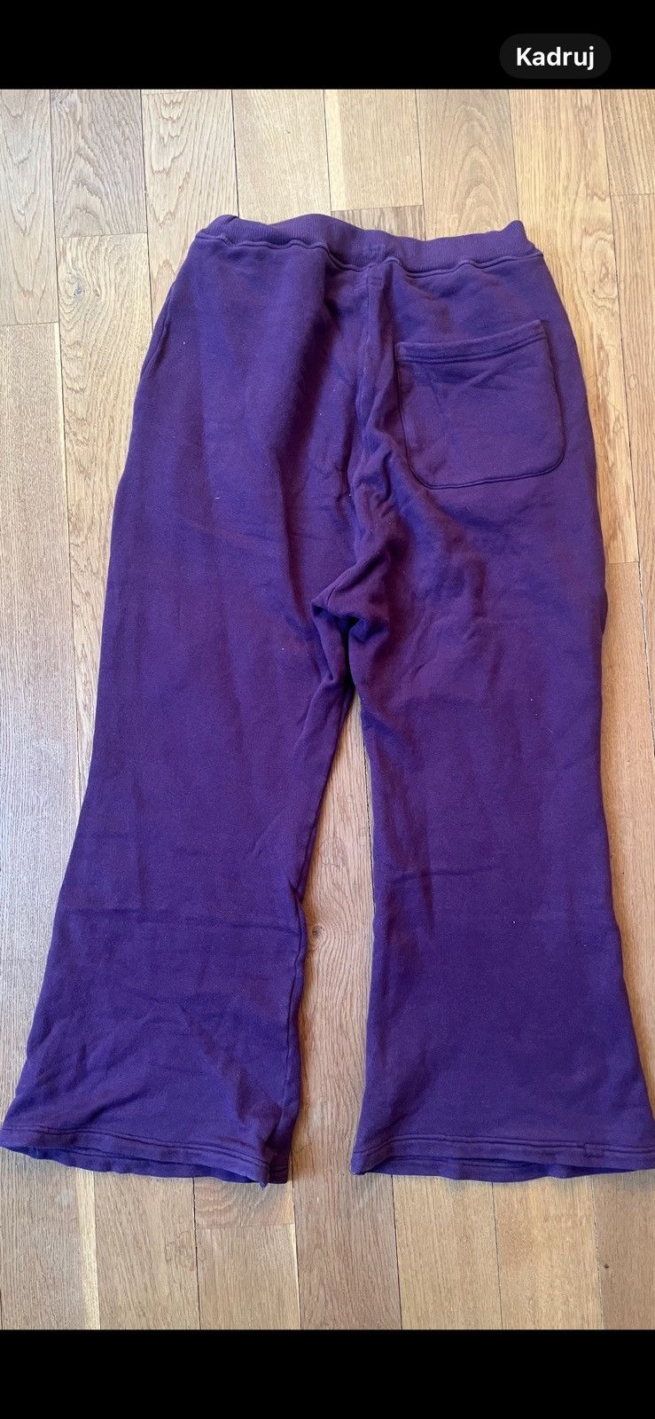 Kapital Kountry Kapital purple brushed flared sweatpants Size US 31 - 3 Thumbnail