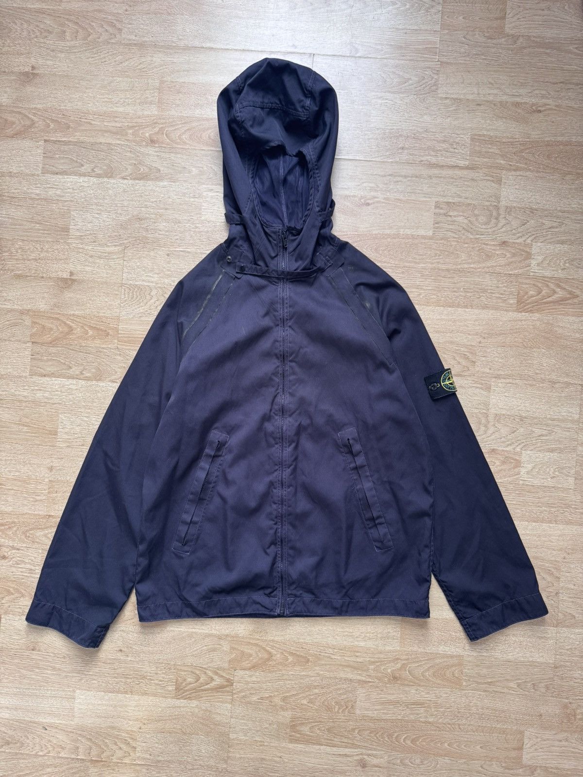 Stone Island Stone Island F/W 2002 Zip Up Hooded Jacket Size US L / EU 52-54 / 3 - 1 Thumbnail