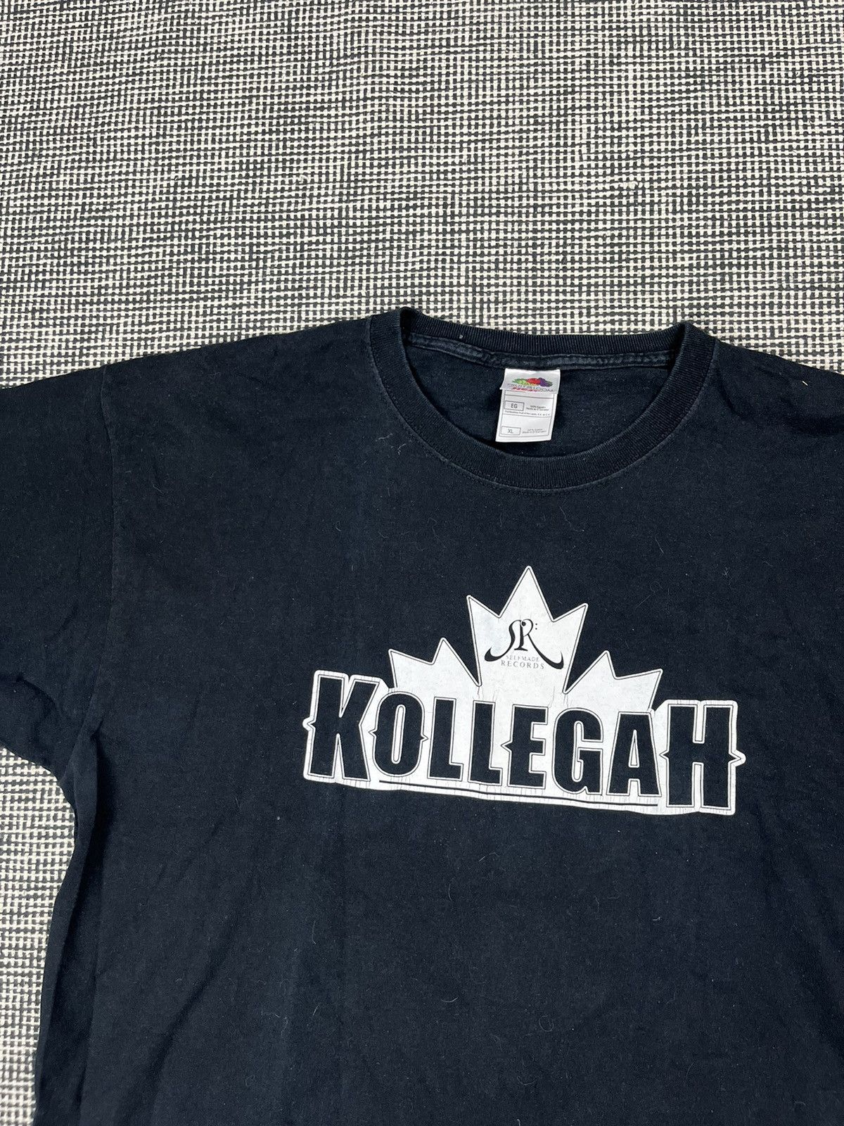 Band Tees vintage 00s Kollegah German rap selfmade record t-shirt Size US XL / EU 56 / 4 - 2 Thumbnail