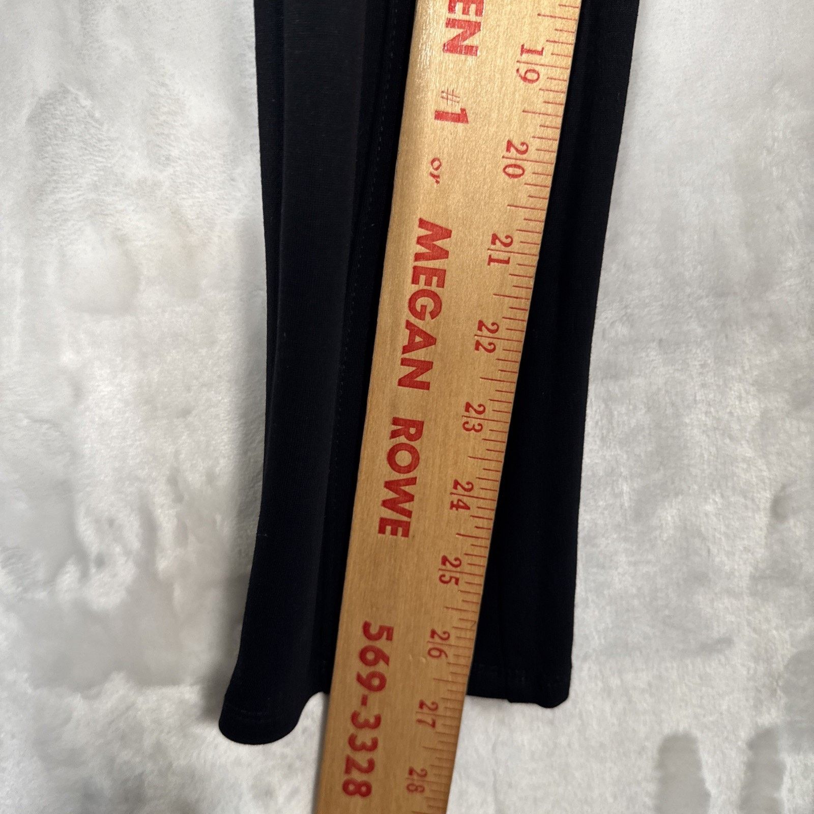 Bebe MP - Bebe Black Triple Belted Pleather Top Tapered Leg Back Size 32" / US 10 / IT 46 - 11 Thumbnail