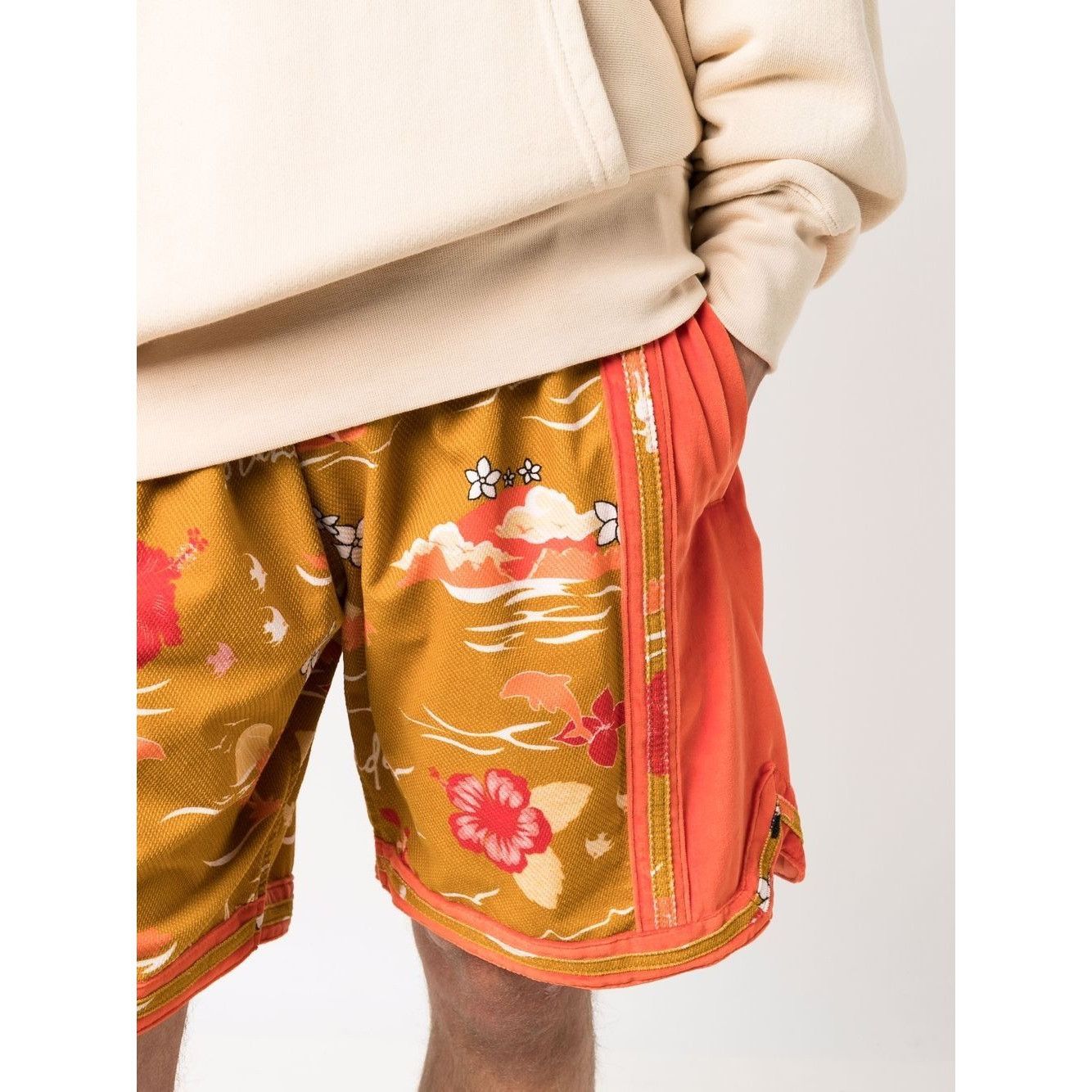 Just Don Just Don Hawaiian Graphic Print Shorts Size US 30 / EU 46 - 12 Thumbnail