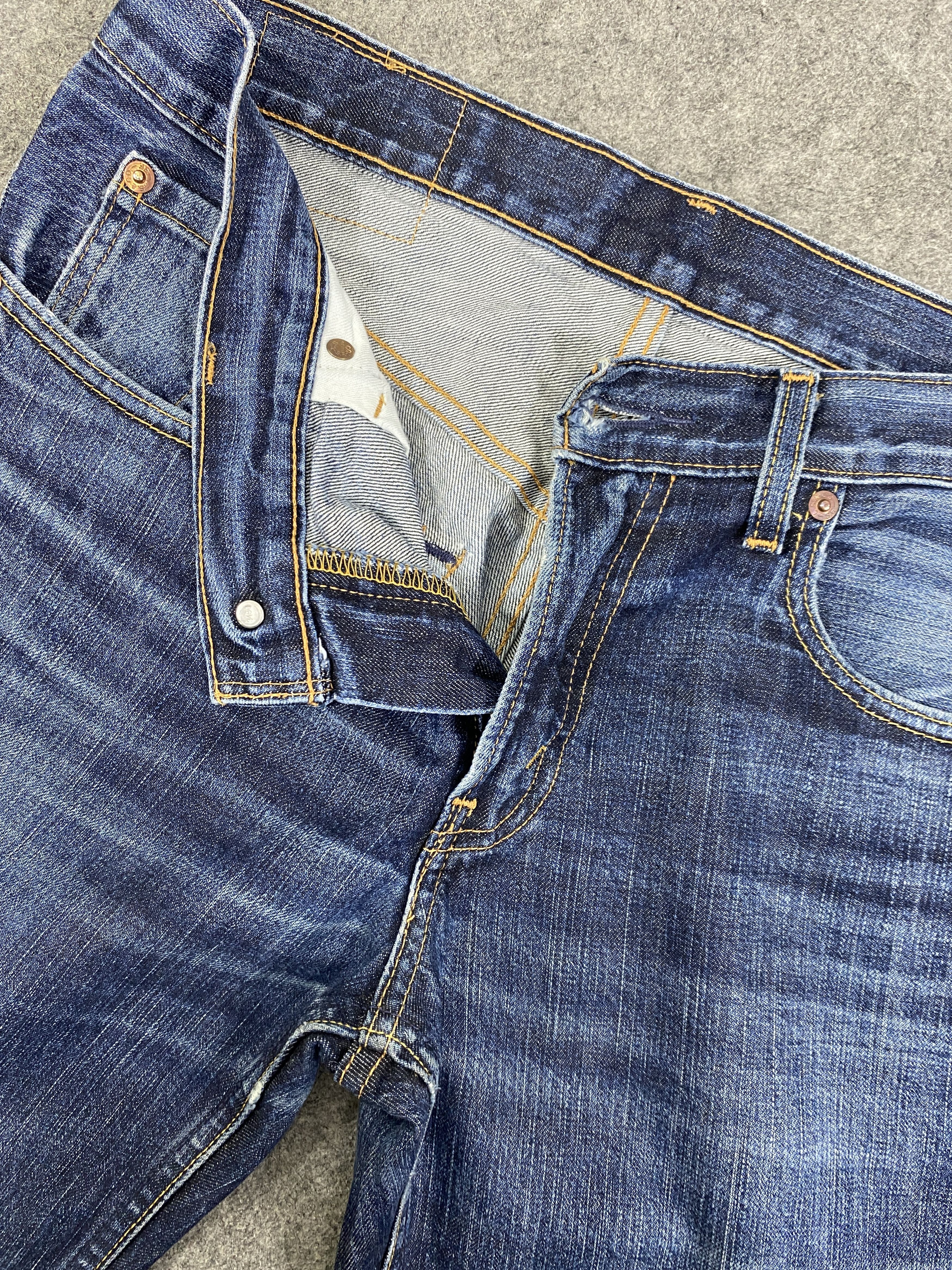Levi's Faded Blue Vintage Levi's 502 Denim Jeans 32x31 - JN3370 Size US 32 / EU 48 - 7 Thumbnail
