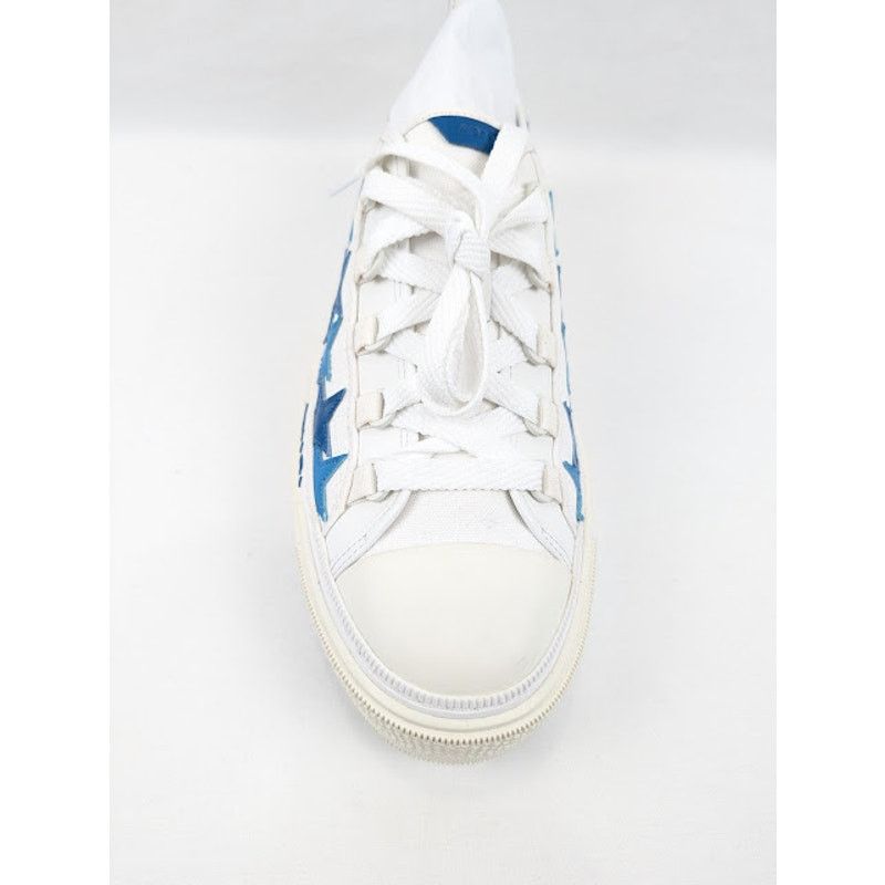 Amiri o1rshd1 Stars Court Low-Top Sneakers in Blue Size US 10 / EU 43 - 6 Thumbnail