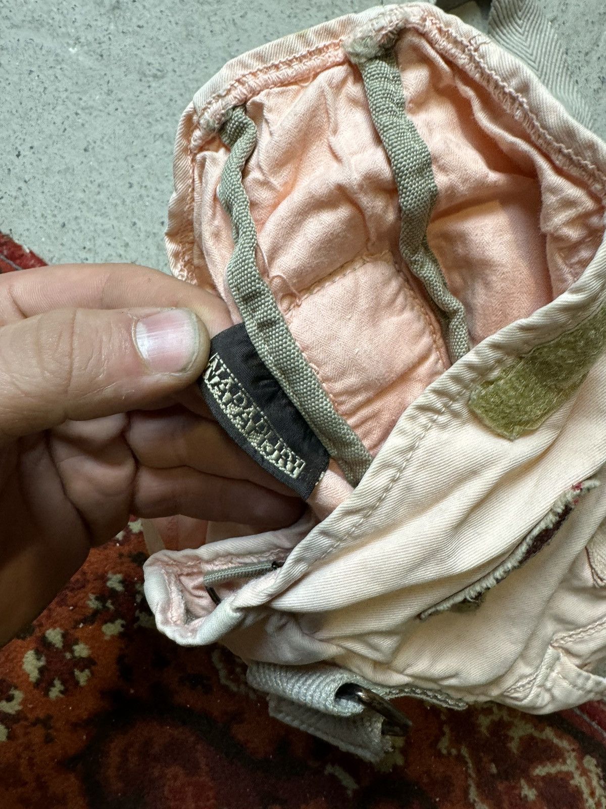 Napapijri × Vintage Vintage Y2K Napapijri Avantgarde Messenger Pocket Bag Size ONE SIZE - 7 Thumbnail