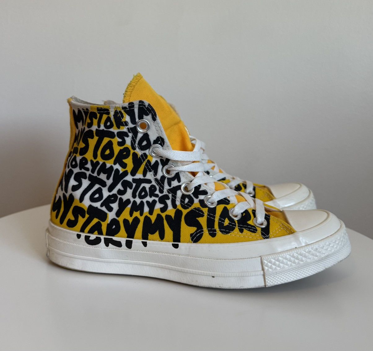 Converse Converse Hi Top My Story Unisex Shoes Canvas Size US 6 / IT 36 - 1 Thumbnail