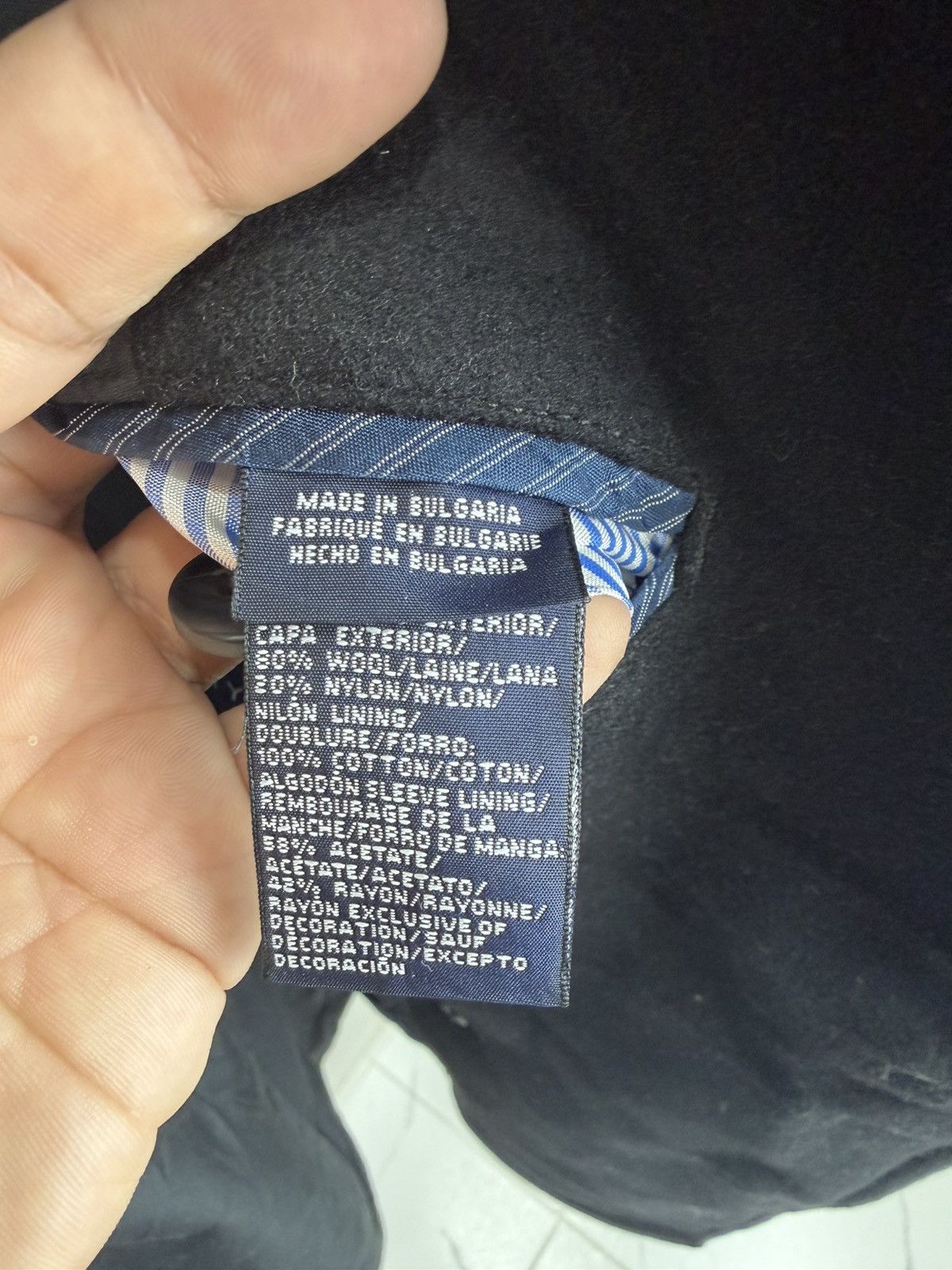 Tommy Hilfiger Tommy Hilfiger Double-Breasted Wool Blend Overcoat Size US S / EU 44-46 / 1 - 7 Thumbnail