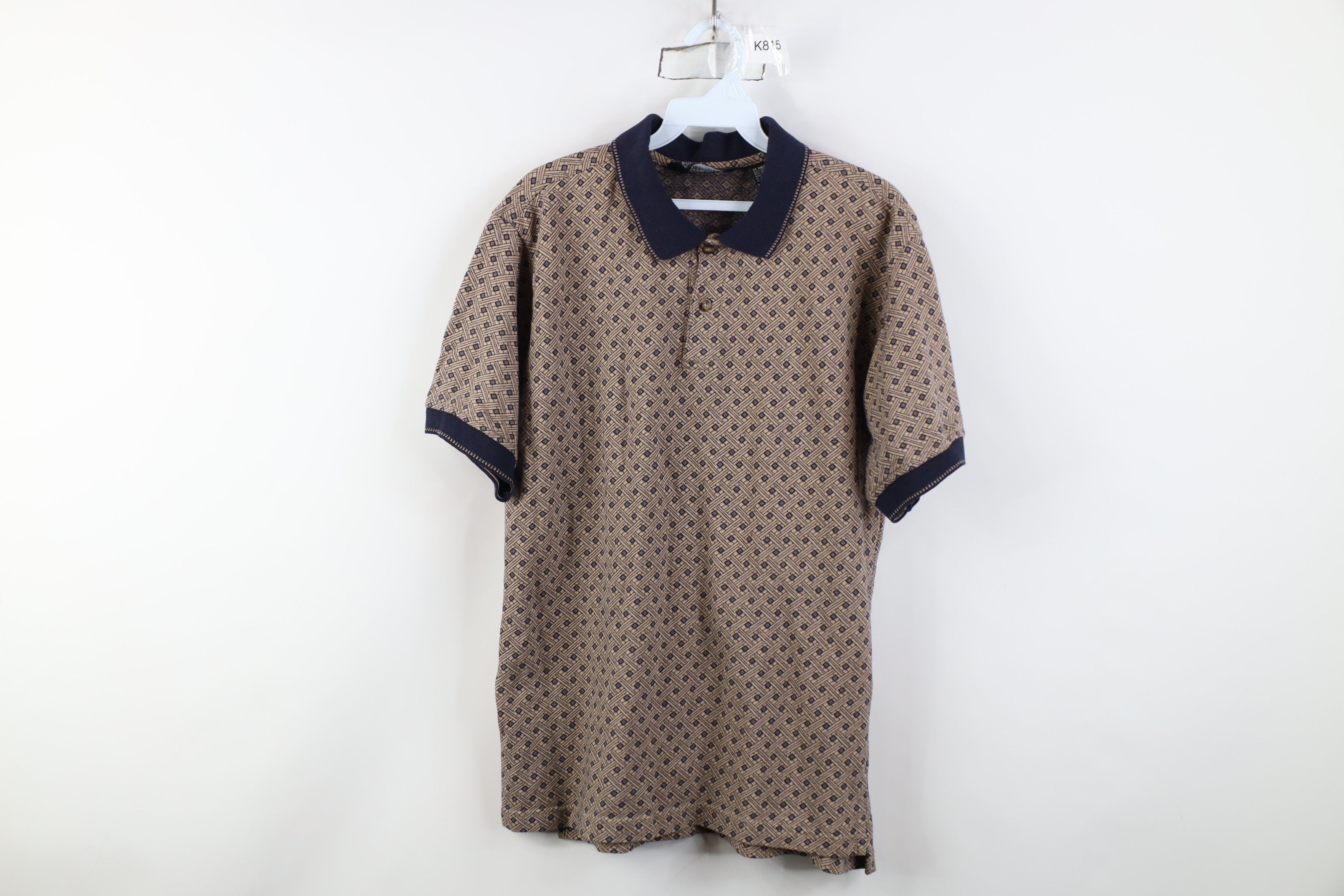 Vintage Vintage 90s Streetwear Knit Collared Golf Polo Shirt Size US M / EU 48-50 / 2 - 1 Thumbnail