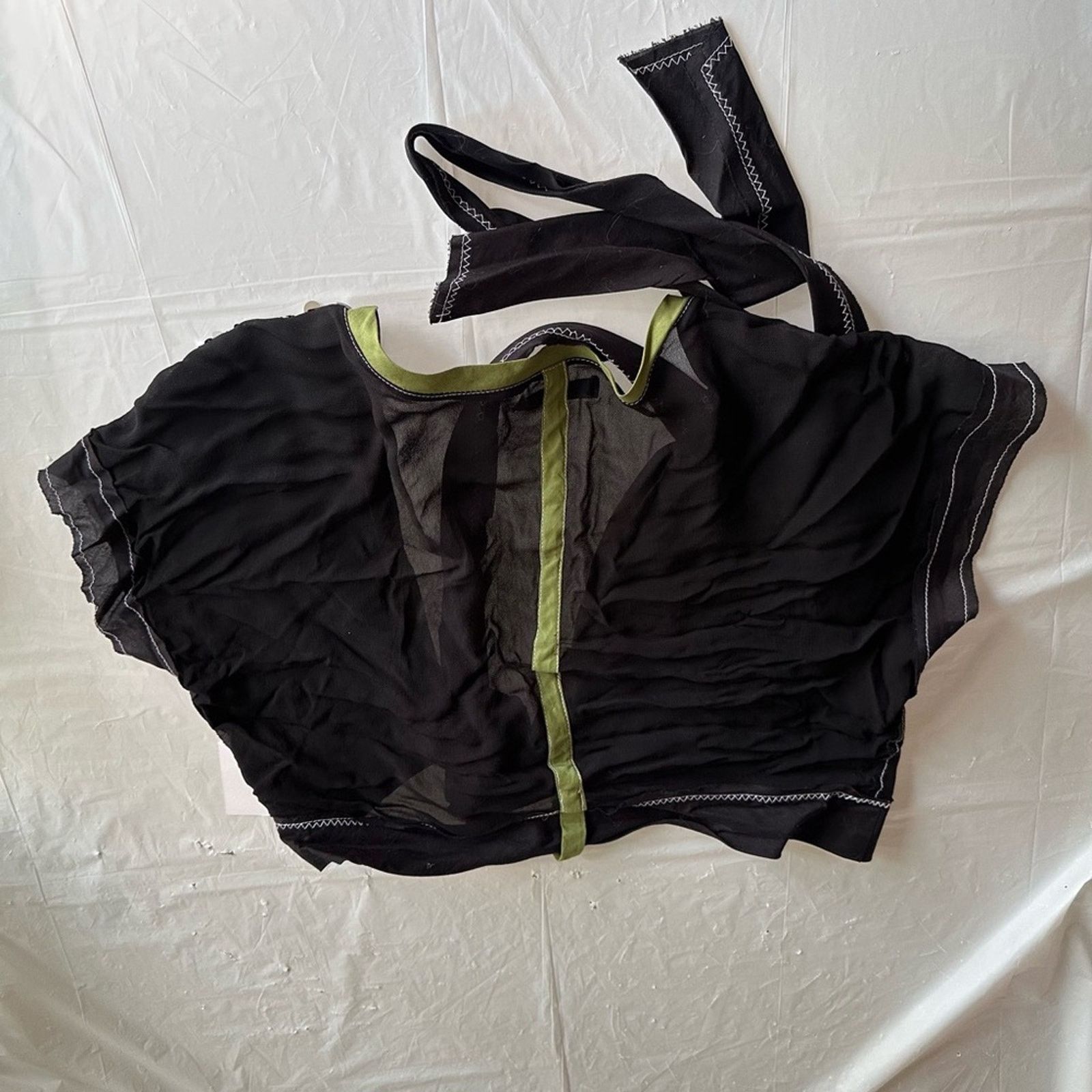 & Other Stories Haven Bleu Black Hand Detailed Wrap L Size L / US 10 / IT 46 - 2 Thumbnail