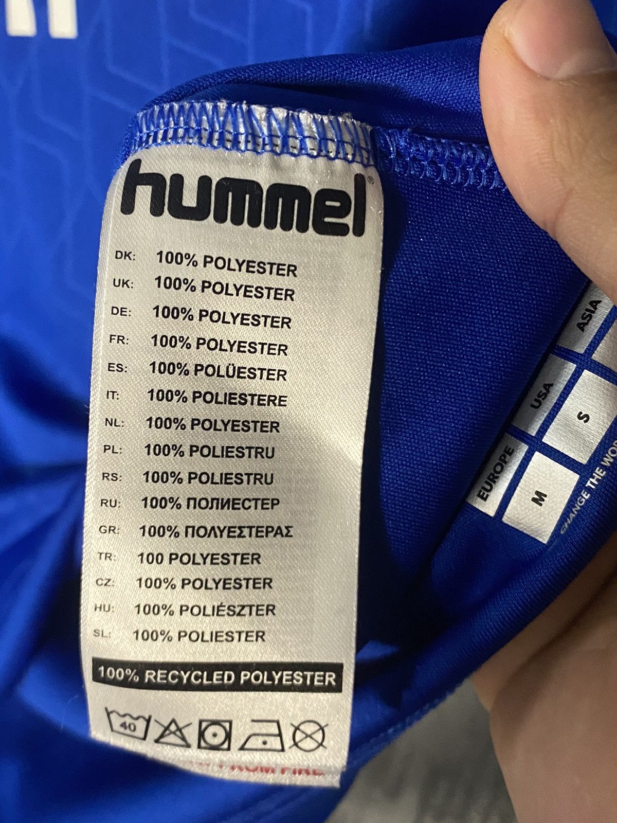 Hummel × Other UK 2022-2023 Everton Hummel Soccer Jersey Home England Size US M / EU 48-50 / 2 - 3 Thumbnail