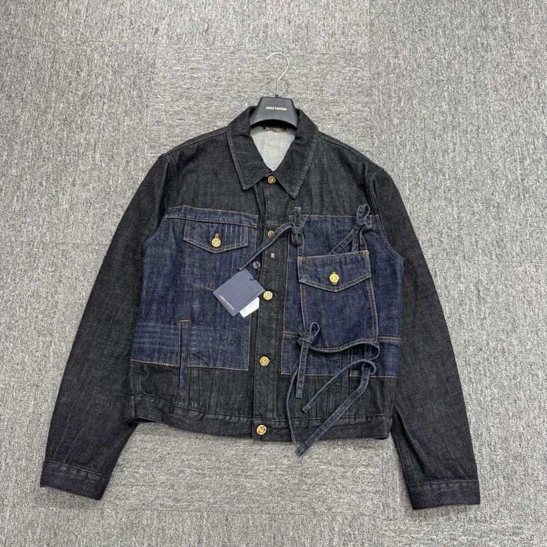 Louis Vuitton Louis Vuitton Ribbon Butterfly Denim Jacket Size US M / EU 48-50 / 2 - 1 Thumbnail
