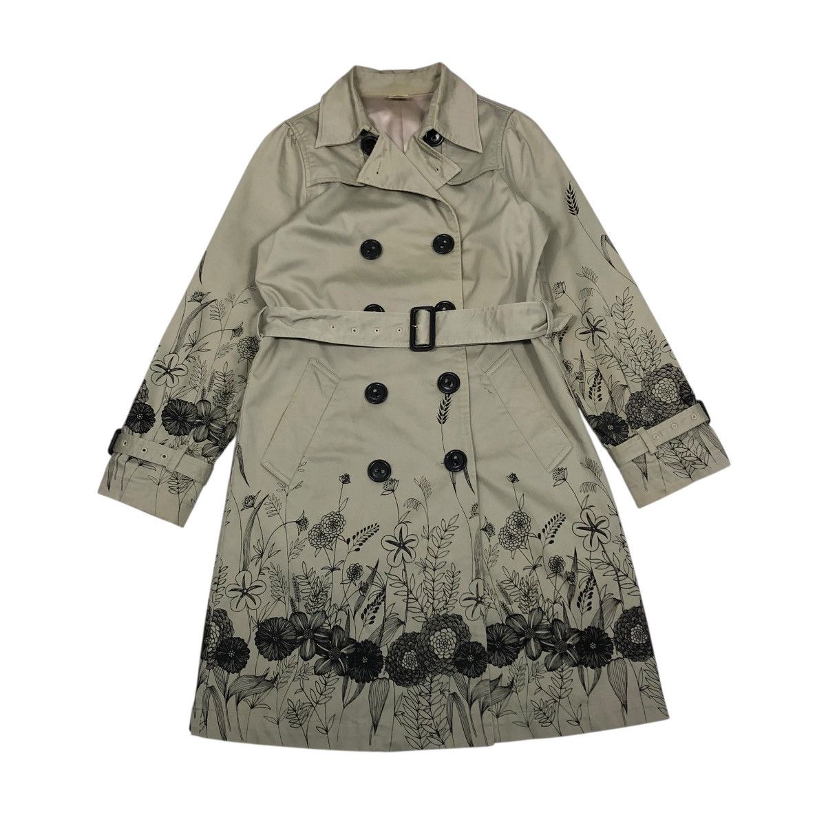 Hysteric Glamour 🔥VINTAGE LONG JACKET SCOLAR OVER PRINT BONDAGE DESIGN Size M / US 6-8 / IT 42-44 - 1 Thumbnail