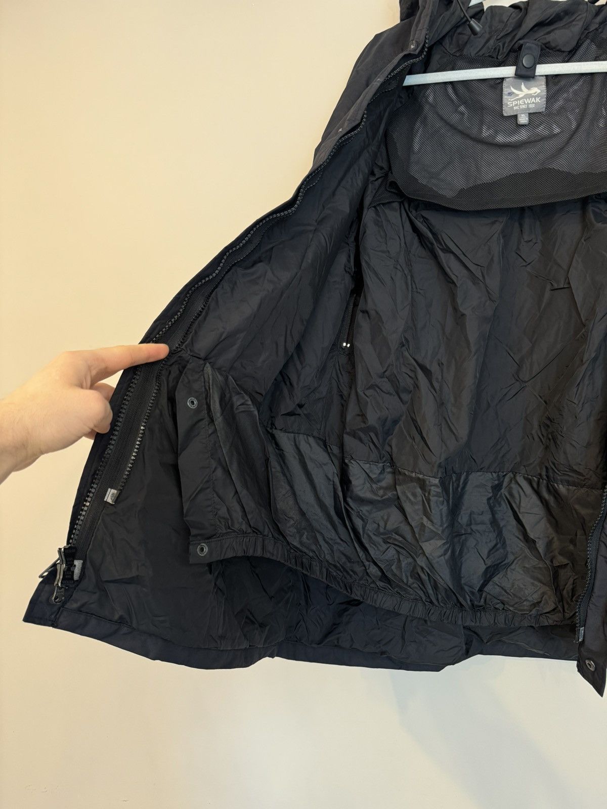I. Spiewak And Sons Spiewak black tech jacket Size XL Size US XL / EU 56 / 4 - 10 Thumbnail