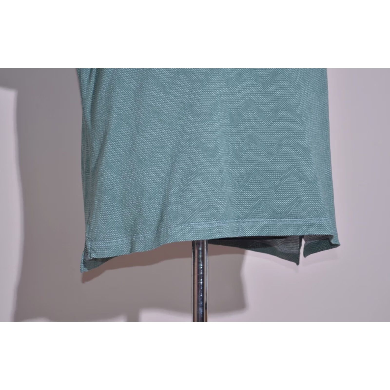 Eton Eton Polo Shirt Men Slim Fit Pique Cotton Short Sleeve Mint Green XL Polo Shirt Mens Green Slim Fit Casual Shirt Size US XL / EU 56 / 4 - 3 Thumbnail