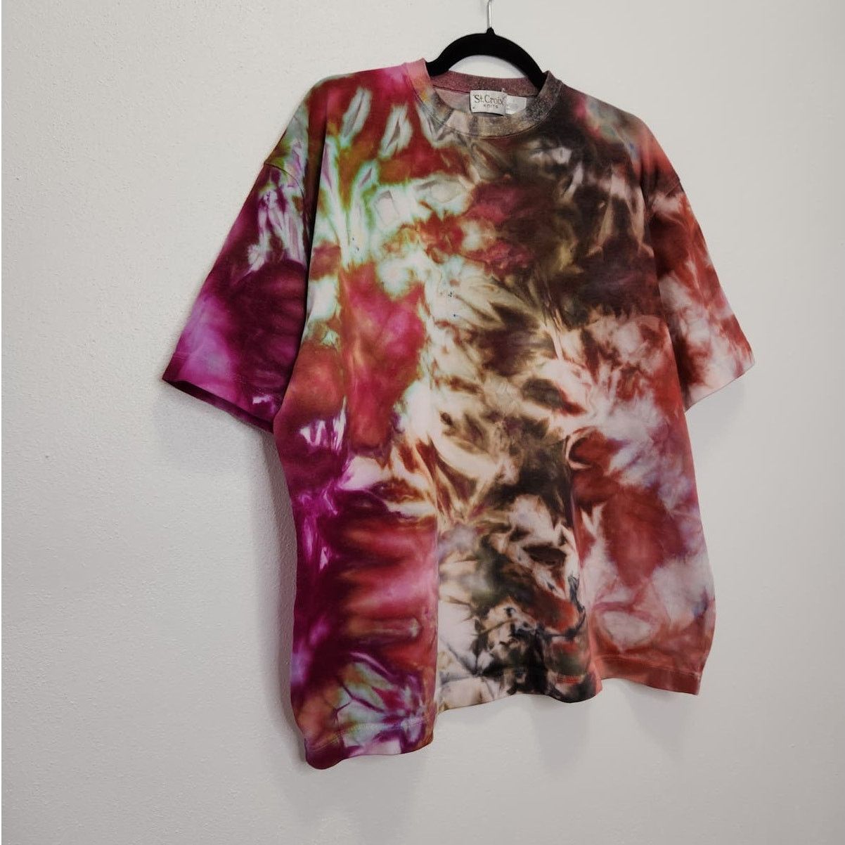 Vintage Vintage Custom SNOW Tie Dye Shirt St Croix Knits Large Art Size US L / EU 52-54 / 3 - 4 Thumbnail