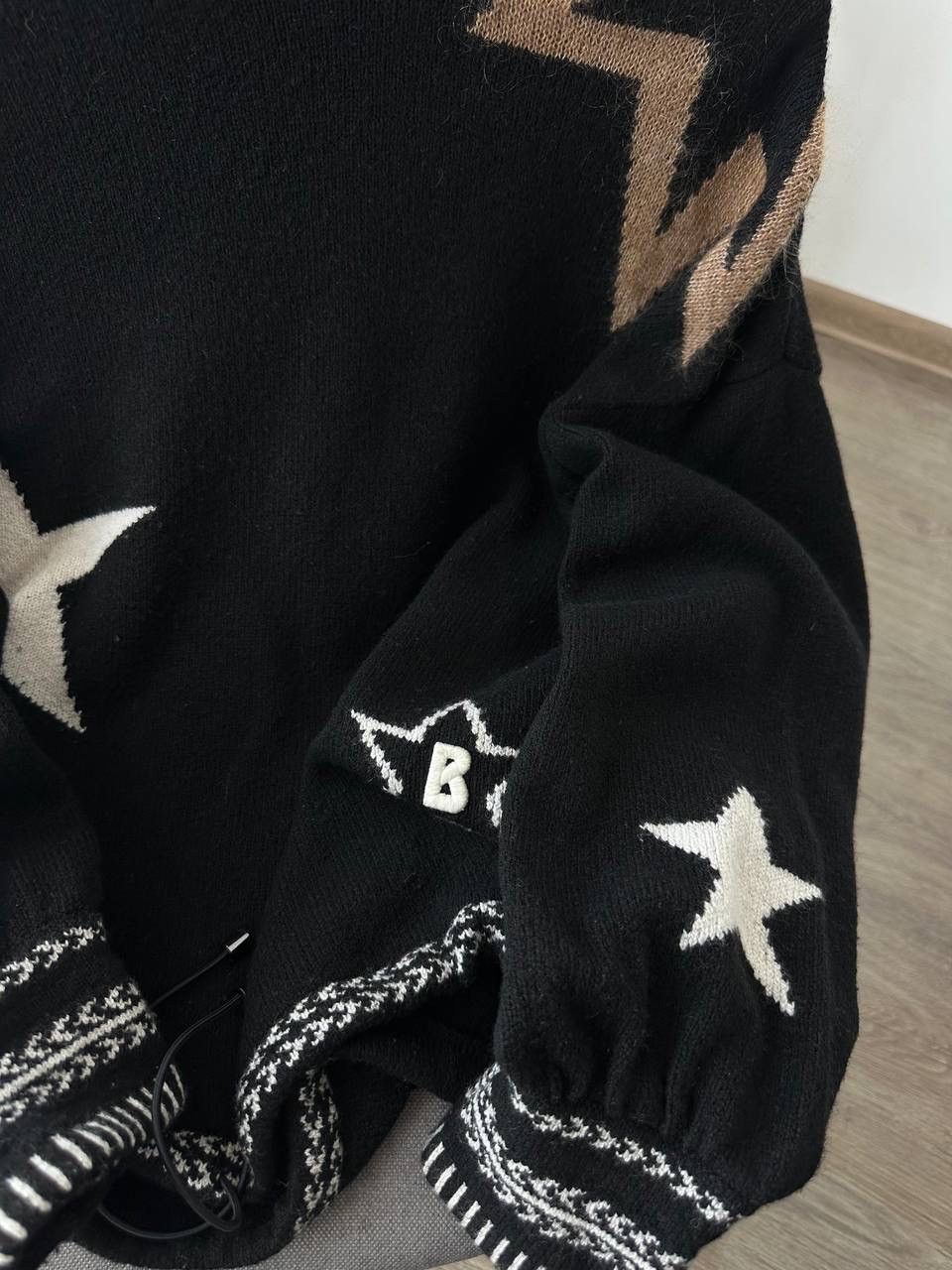 Bogner × Vintage Vintage Bogner Black Wool Ws Ski Sweater Size US M / EU 48-50 / 2 - 13 Thumbnail