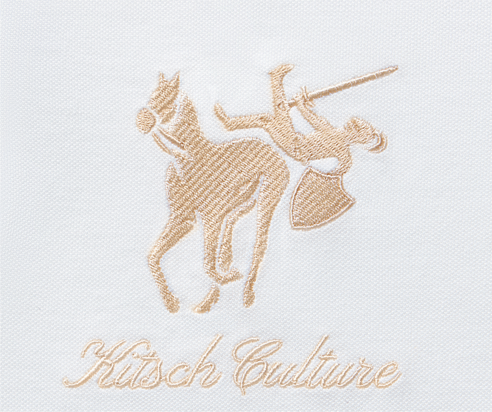 Other katch Kitsch Culture Polo Collar Long Sleeve - Cream Size M / US 6-8 / IT 42-44 - 2 Thumbnail