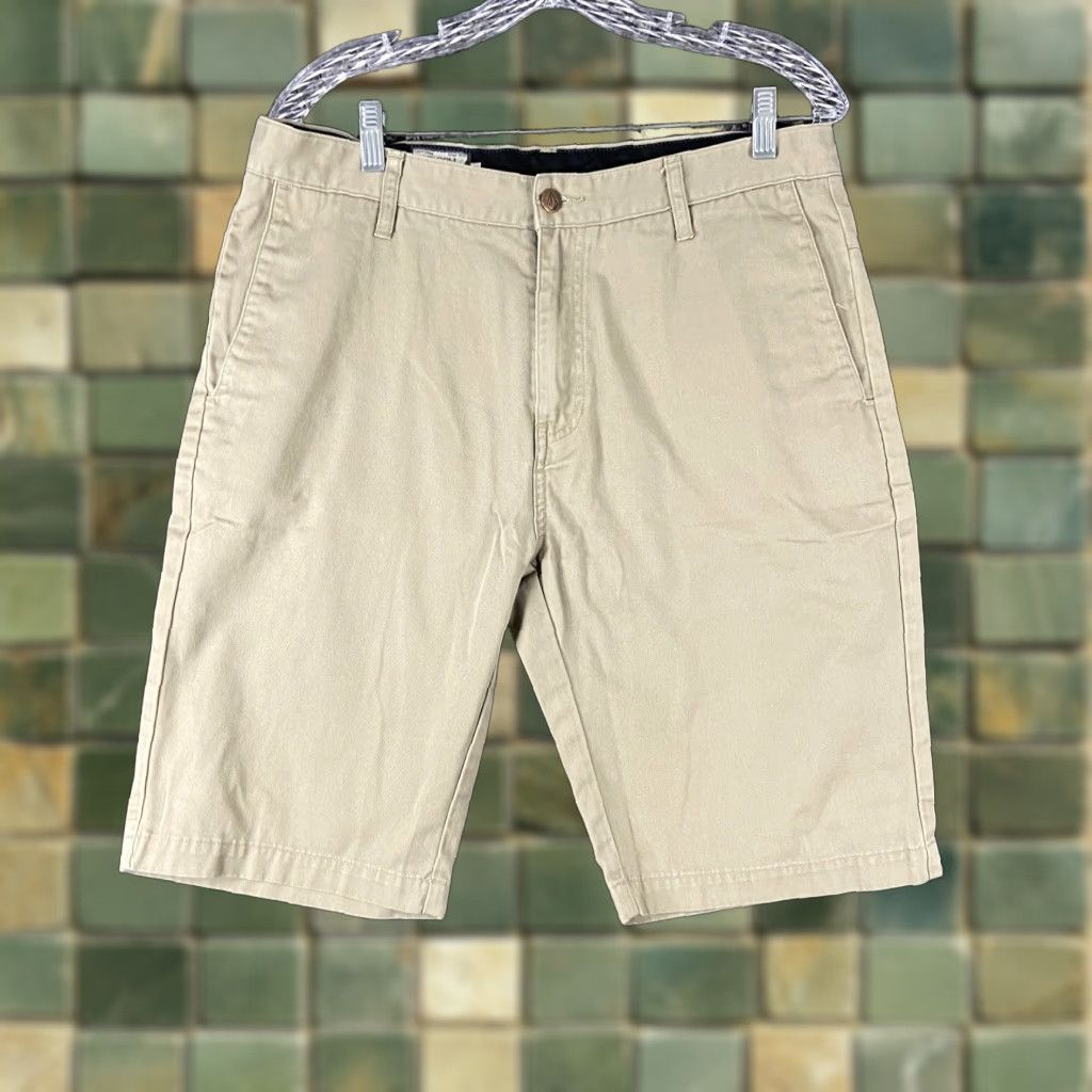 Volcom Volcom Shorts Men 34 Beige Chino Mens Size US 34 / EU 50 - 1 Thumbnail