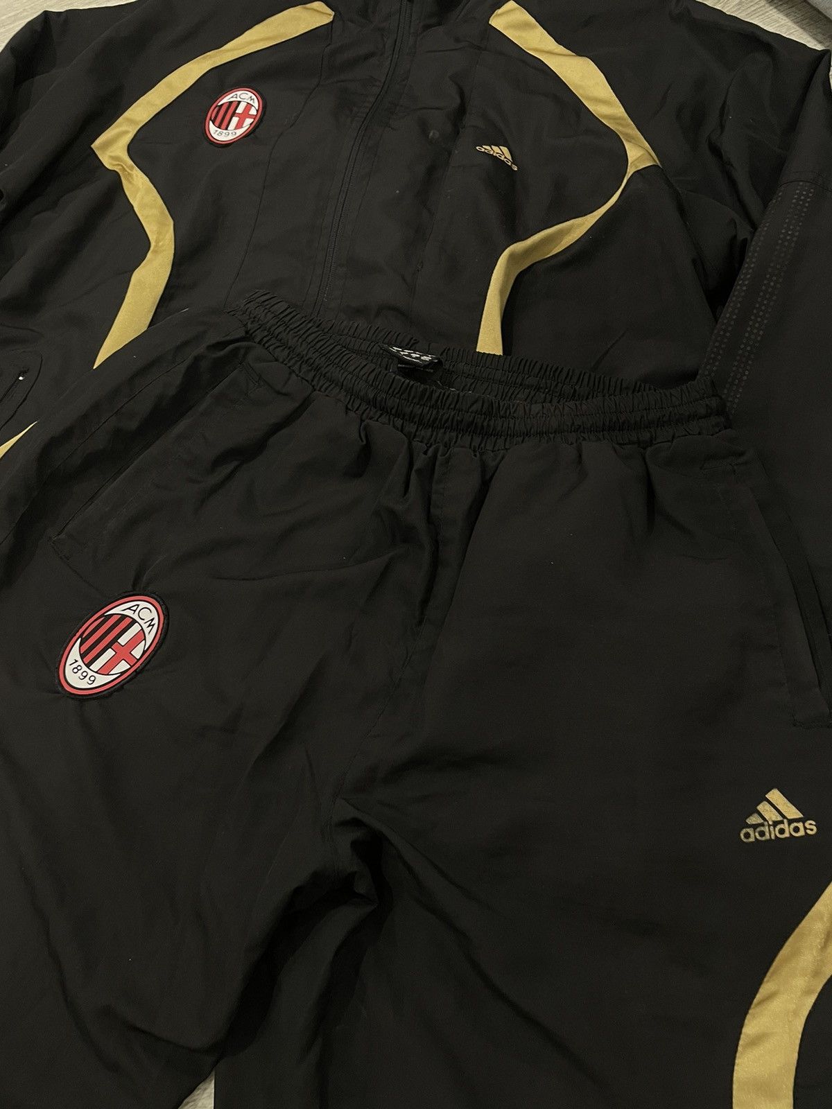 Adidas × Vintage Rare MILAN acm Adidas Y2K Nylon Track Suit pants nylon Size US M / EU 48-50 / 2 - 2 Thumbnail