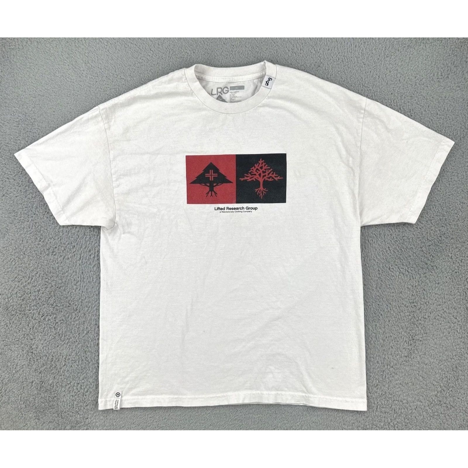Vintage LRG T Shirt Mens White 2XL Hip Hop Streetwear Crew Neck Short Sleeve Size US XXL / EU 58 / 5 - 2 Thumbnail
