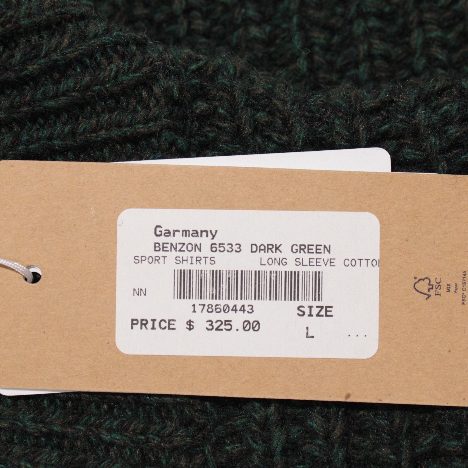 Other No Nationality Sweater Size US L in Green Size US L / EU 52-54 / 3 - 7 Thumbnail
