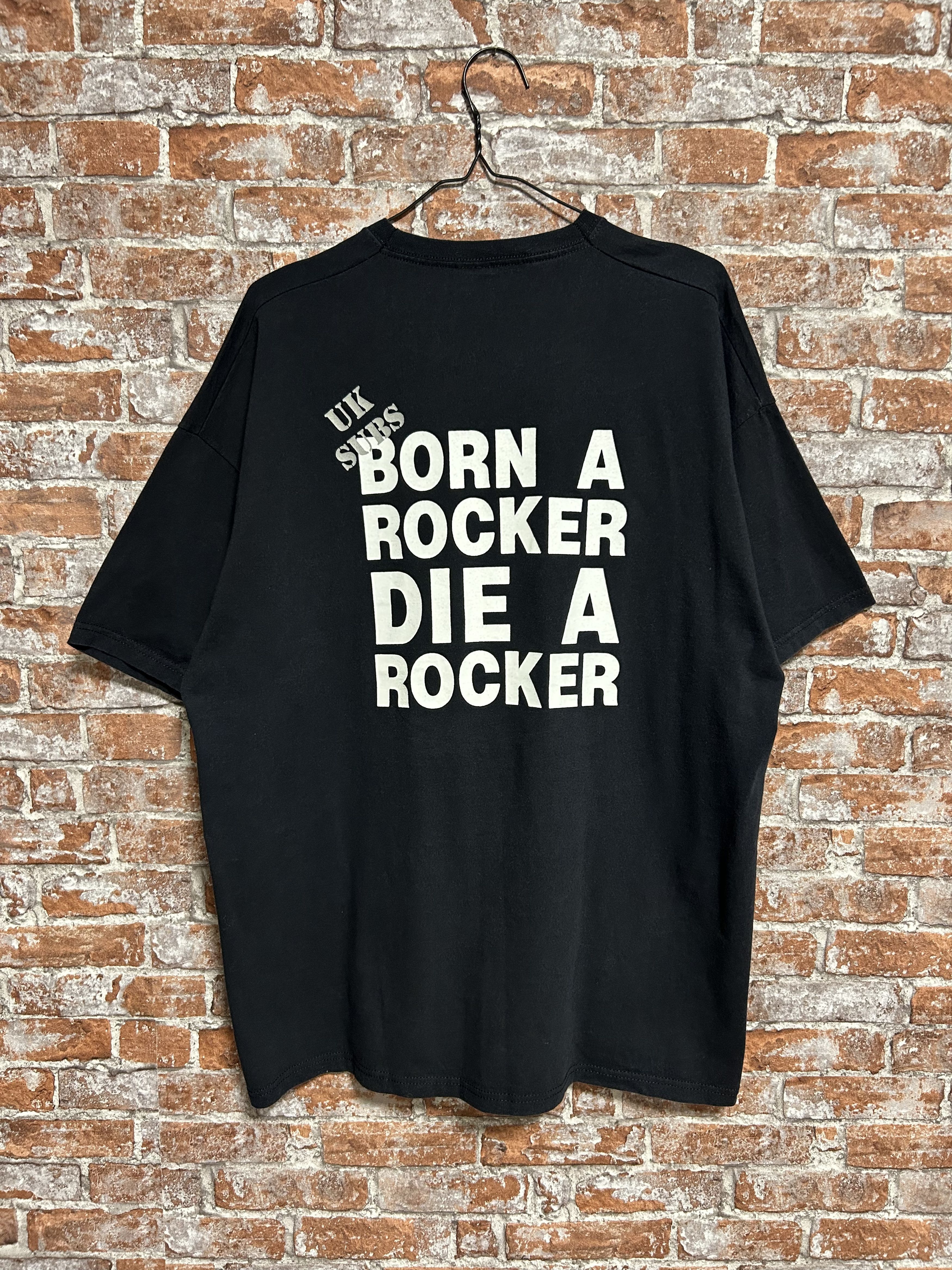 Band Tees Vintage 2011 U.K. Subs Tour Punk Rock Black T-shirt Size US XXL / EU 58 / 5 - 2 Thumbnail