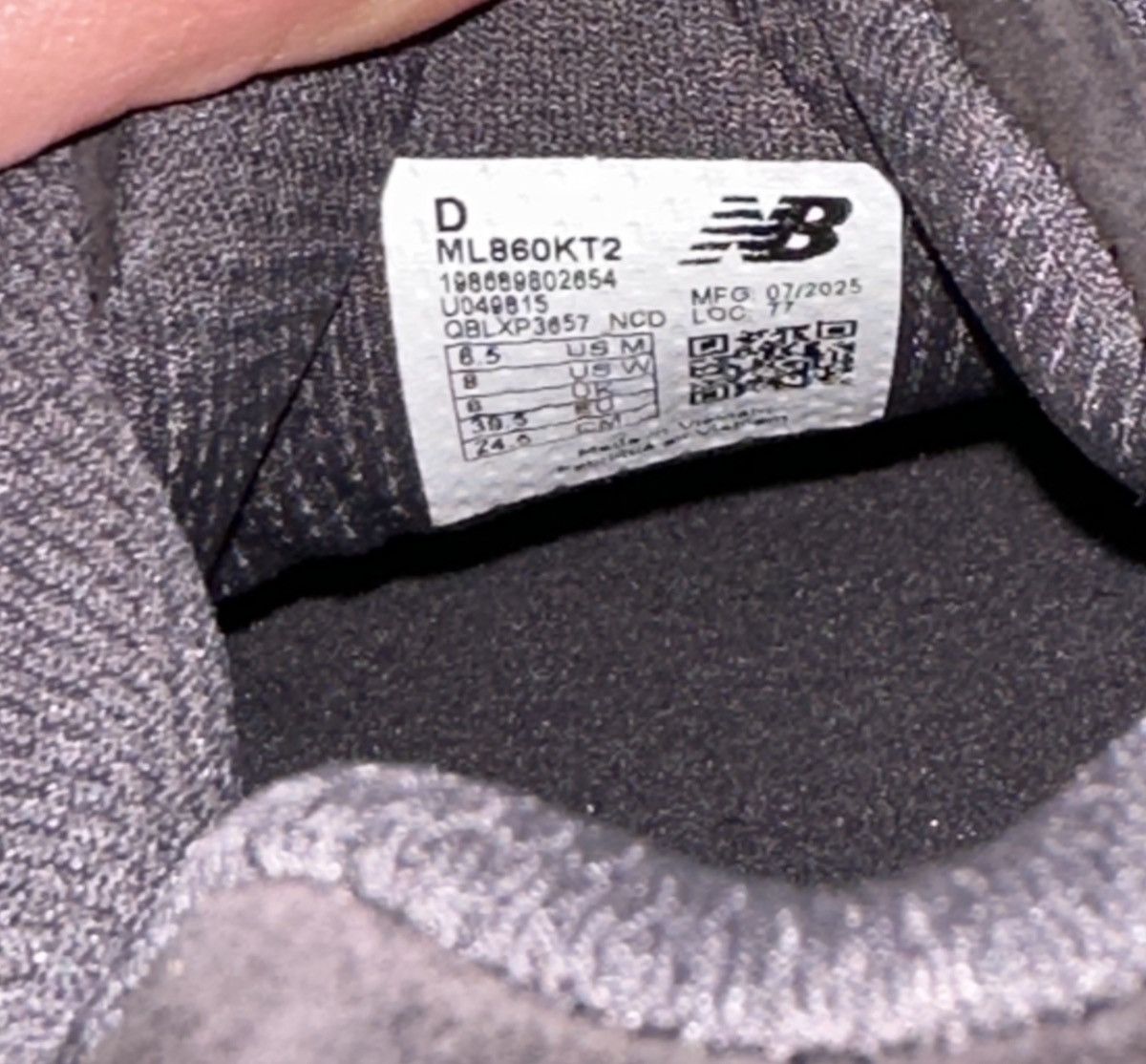 Kith × New Balance Kith New Balance Espresso 860v2 Size US 6.5 / EU 39-40 - 4 Thumbnail