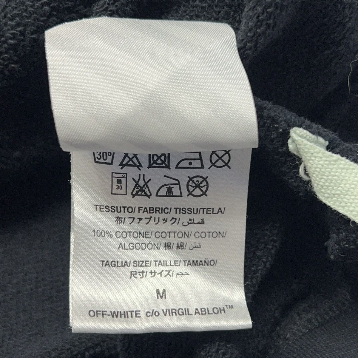 Off-White Off-White Caravaggio Mirror Mirror Hoodie Size US M / EU 48-50 / 2 - 5 Thumbnail
