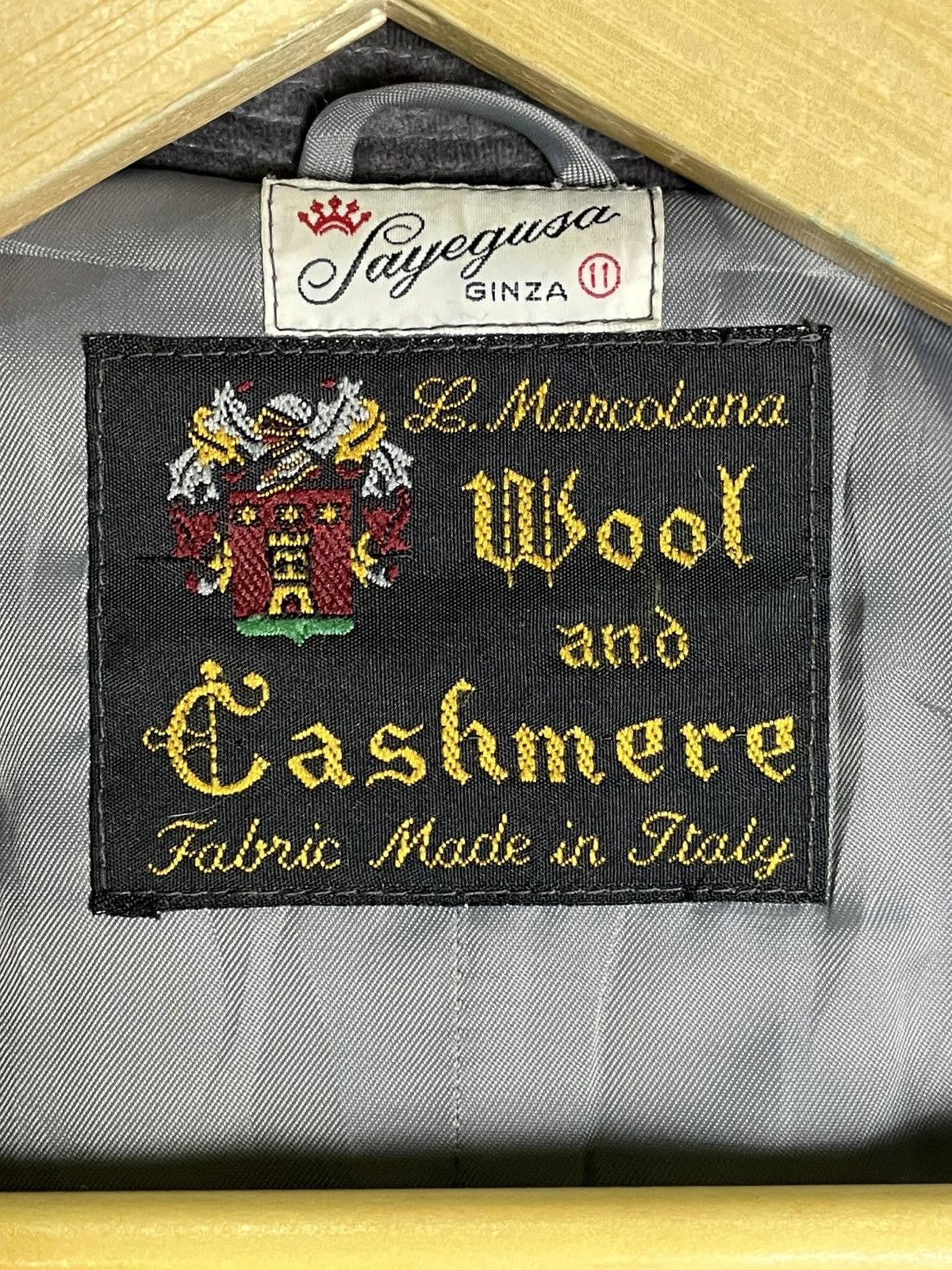 Vintage Cashmere Wool x L.Marcolana Coat (30) Size US S / EU 44-46 / 1 - 6 Thumbnail