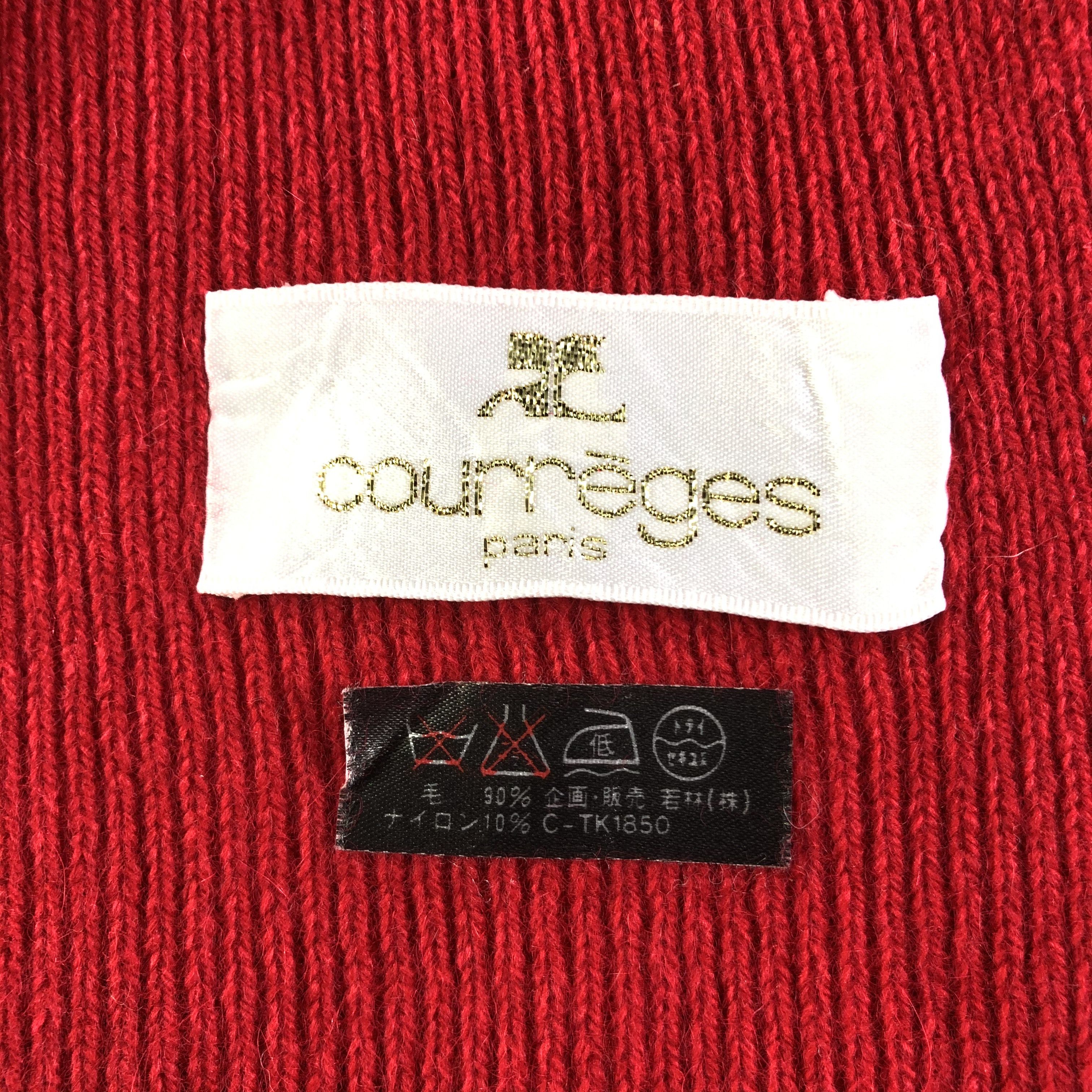 Courreges Courreges Scarf / Muffler / Neckwear SS1497 Size ONE SIZE - 6 Thumbnail