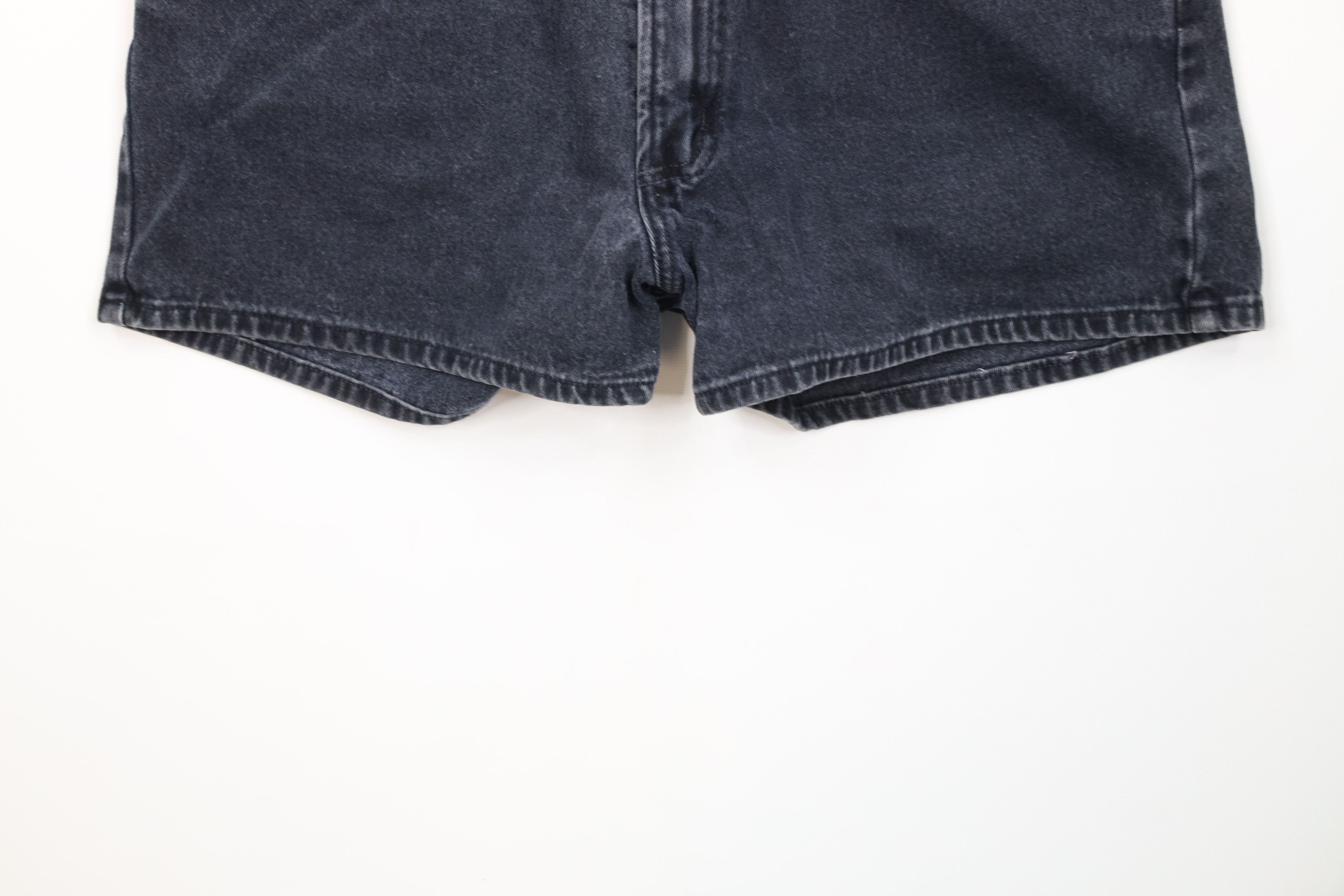 Banana Republic Vintage 90s Banana Republic Jean Shorts Jorts Black USA Size 30" / US 8 / IT 44 - 4 Thumbnail