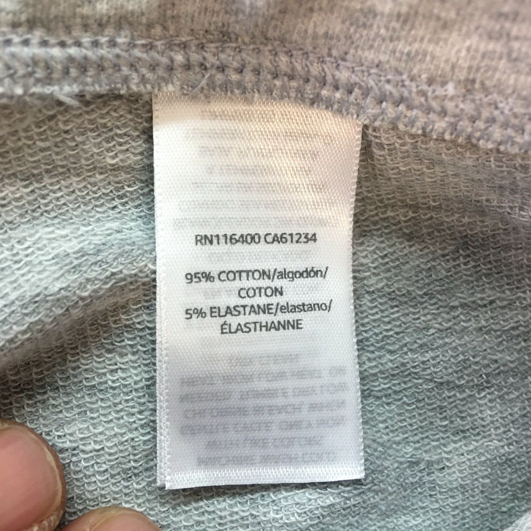 Vintage Amazon Essentials Womens Jogger Pants XL (12) Gray Stretch Activewear 24x26 Regular Fit Size 24" / US 00 / IT 34 - 4 Thumbnail
