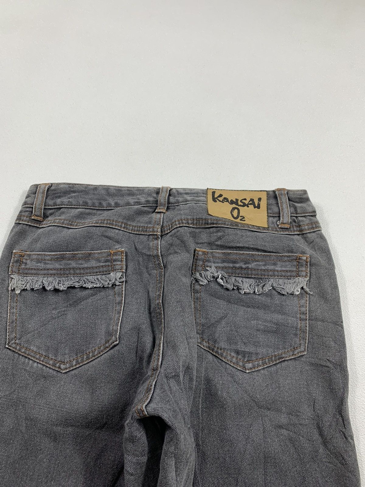 Yohji Yamamoto Kansai o2 Bootcut Jeans Size 29" - 7 Thumbnail