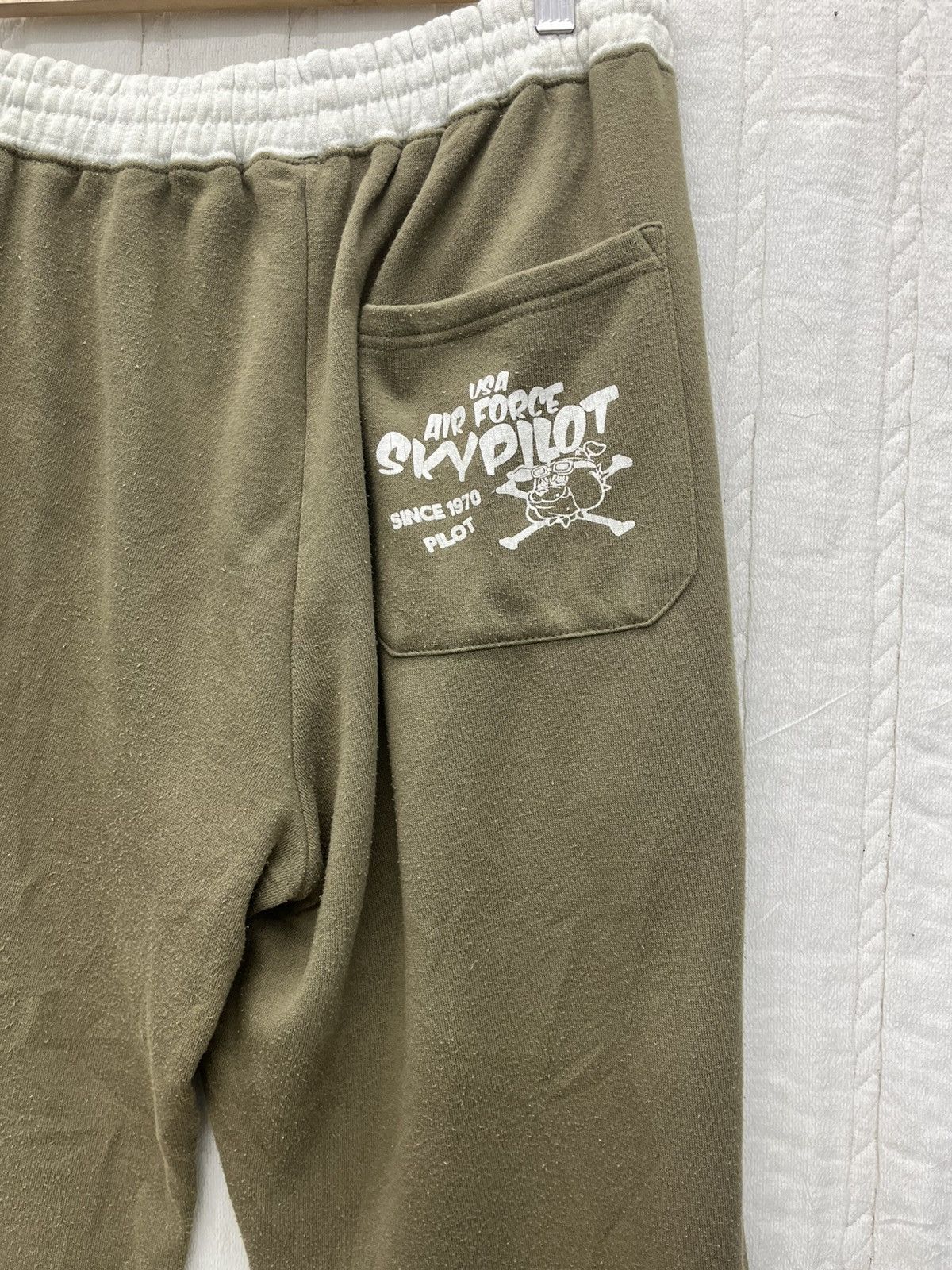Vintage US ARMY BERLIN AIR FORCE JOGGER PANTS Size US 30 / EU 46 - 6 Thumbnail